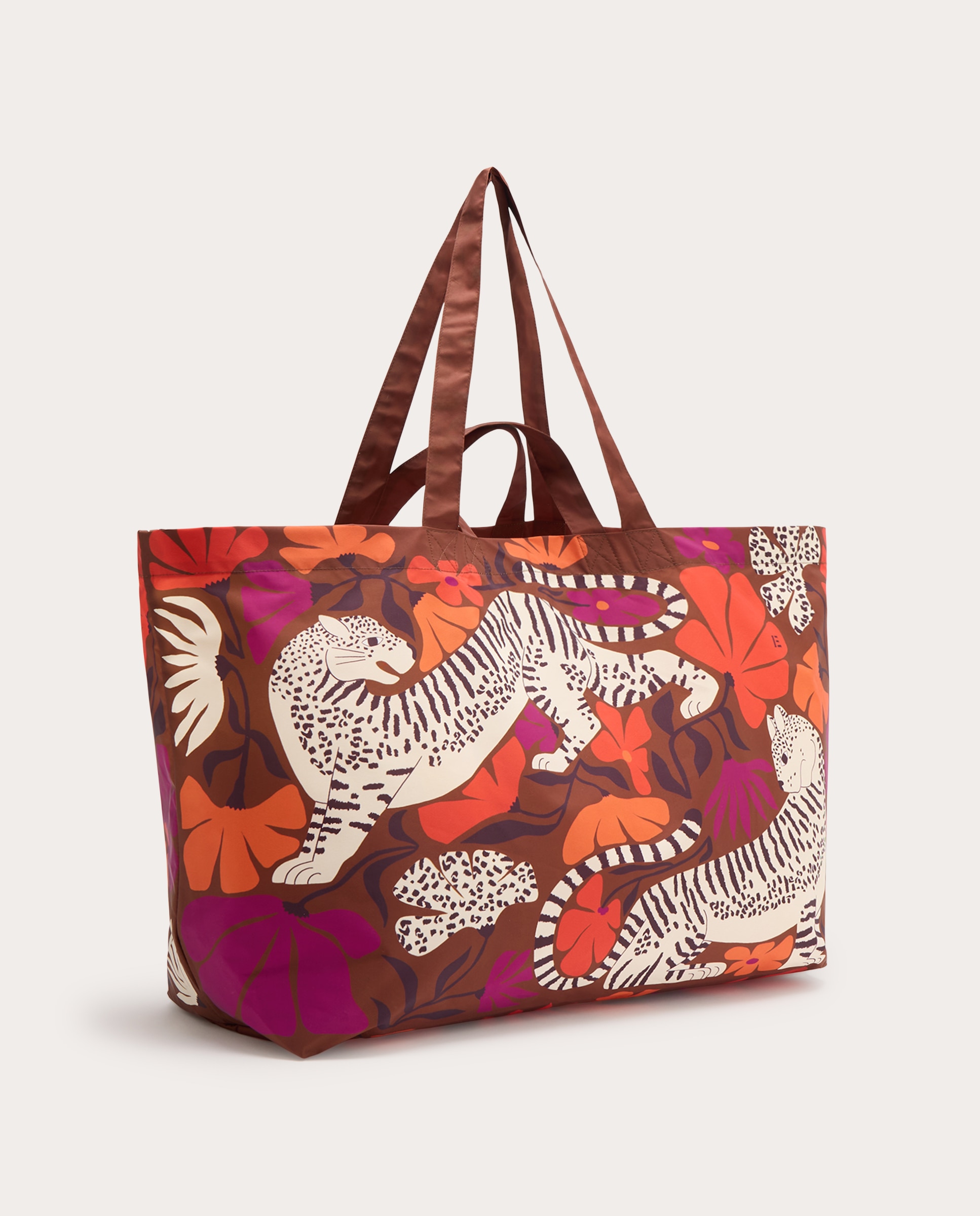Imagen 2 de Bolso maxi shopper Panteo - Beige Beige