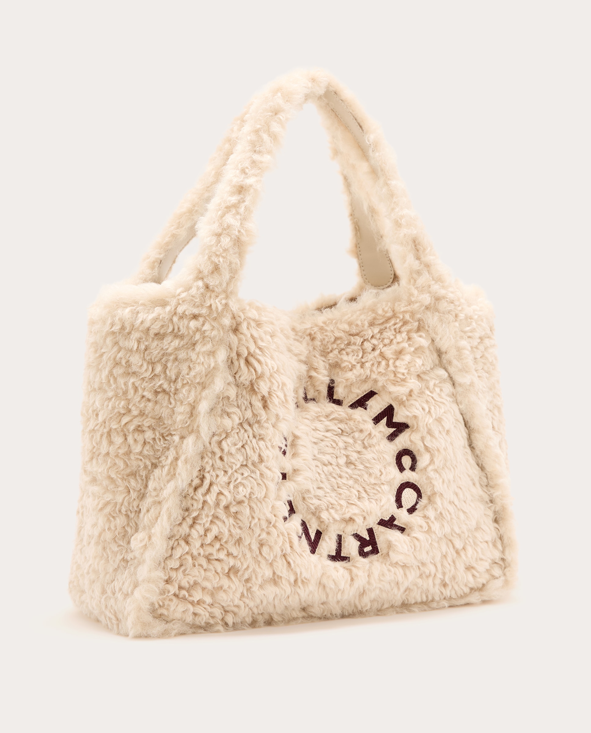 Bolso shopping Logo - Beige Beige-3