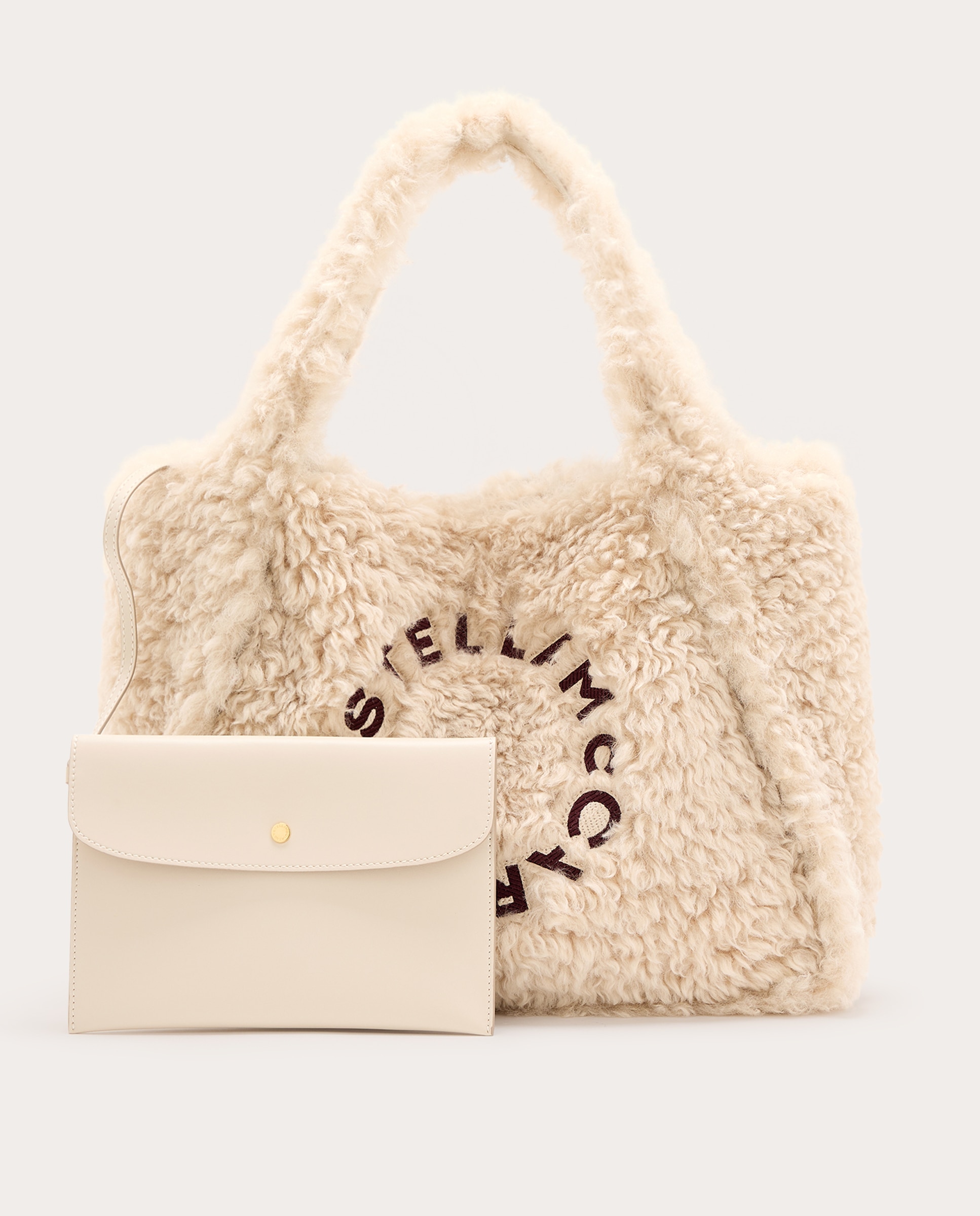 Bolso shopping Logo - Beige Beige-4