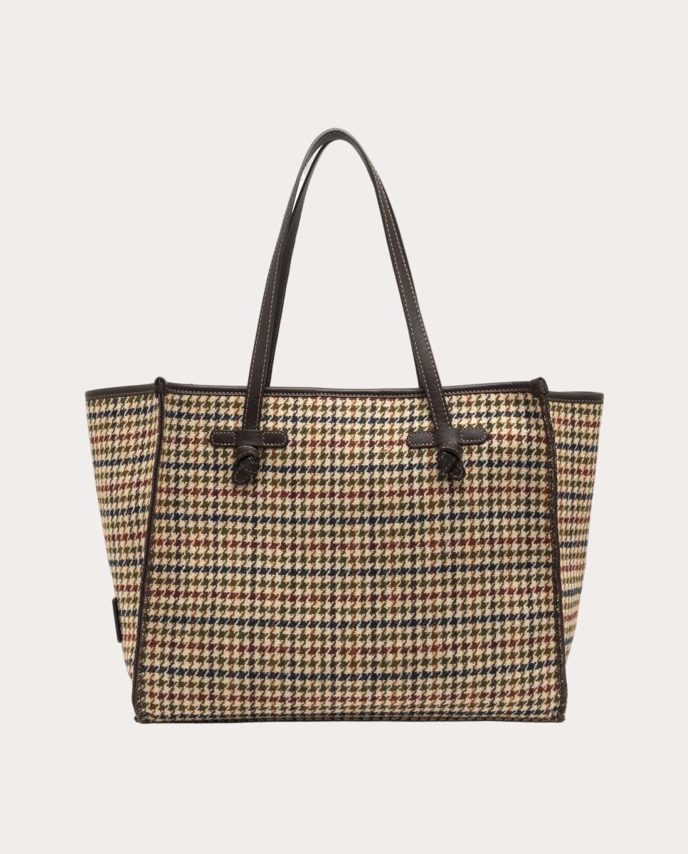 Imagen 1 de Bolso shopping Mannish Beige