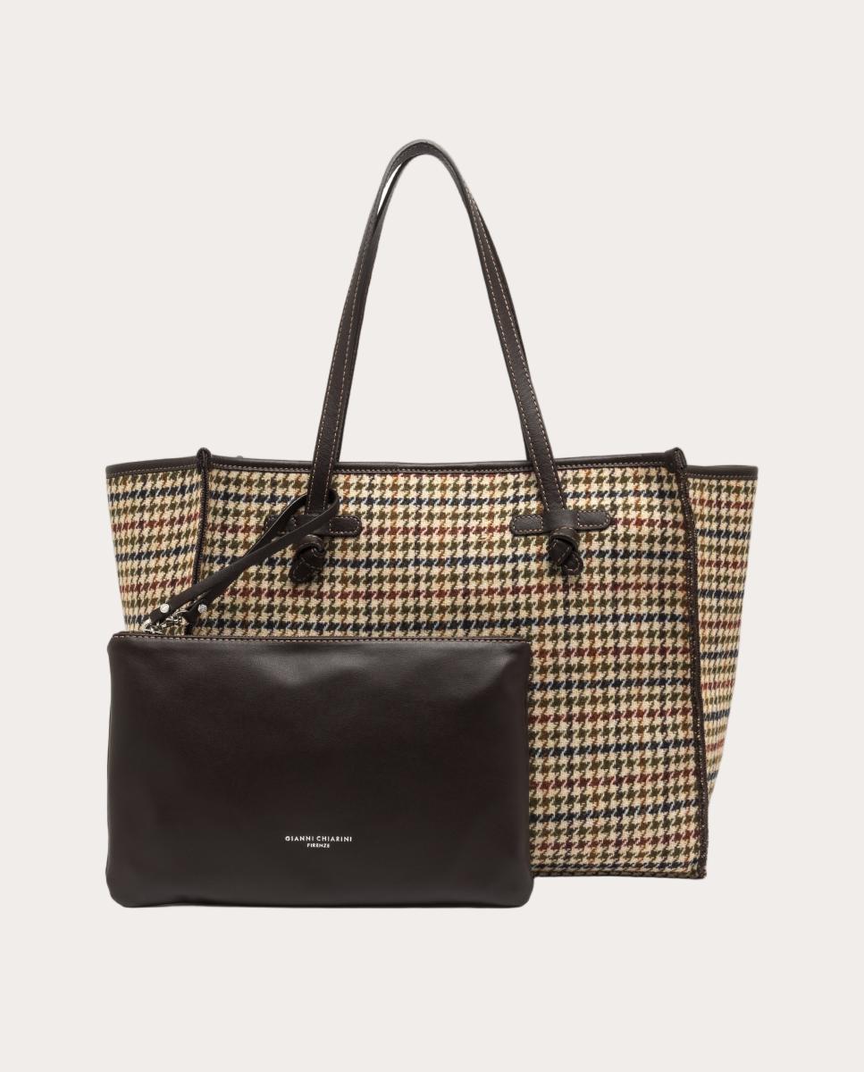 Imagen 5 de Bolso shopping Mannish - Beige Beige