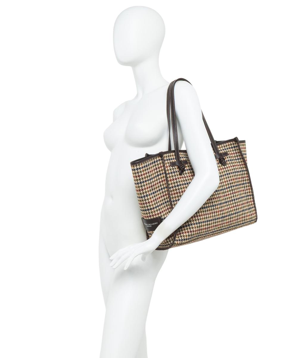 Imagen 7 de Bolso shopping Mannish - Beige Beige