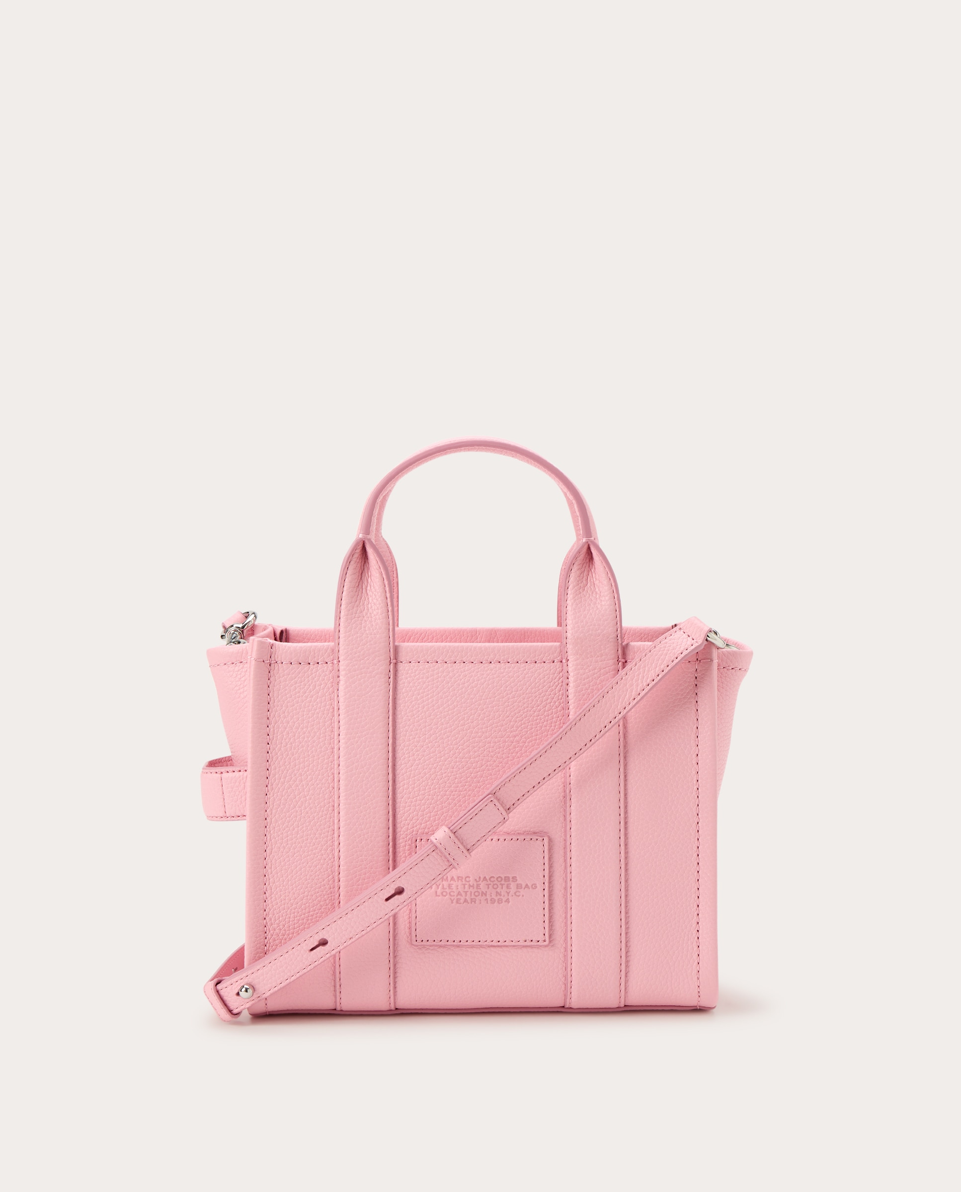 Mala Shopper Traveler Mini em Pele Rosa-2