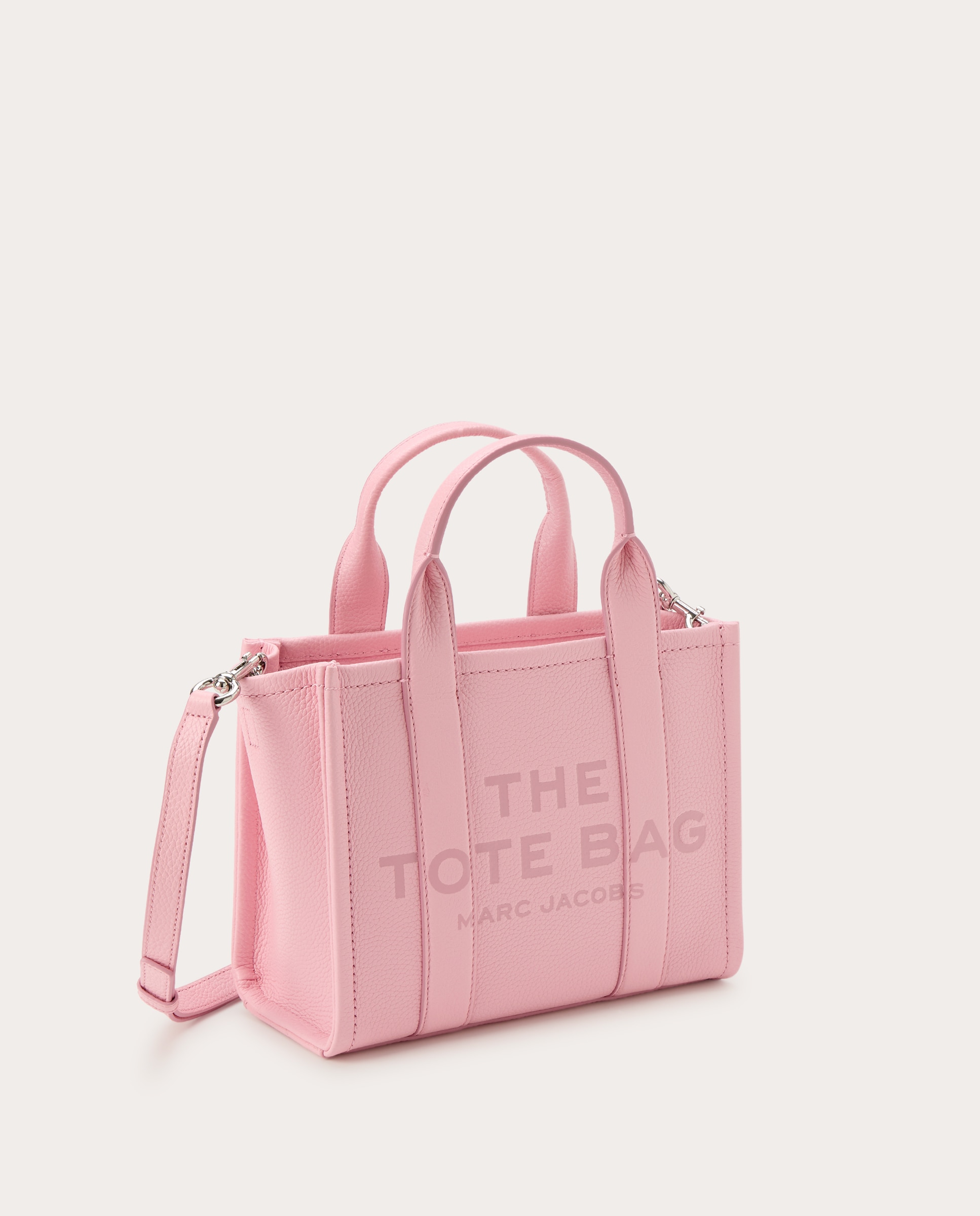 Mala Shopper Traveler Mini em Pele Rosa-3