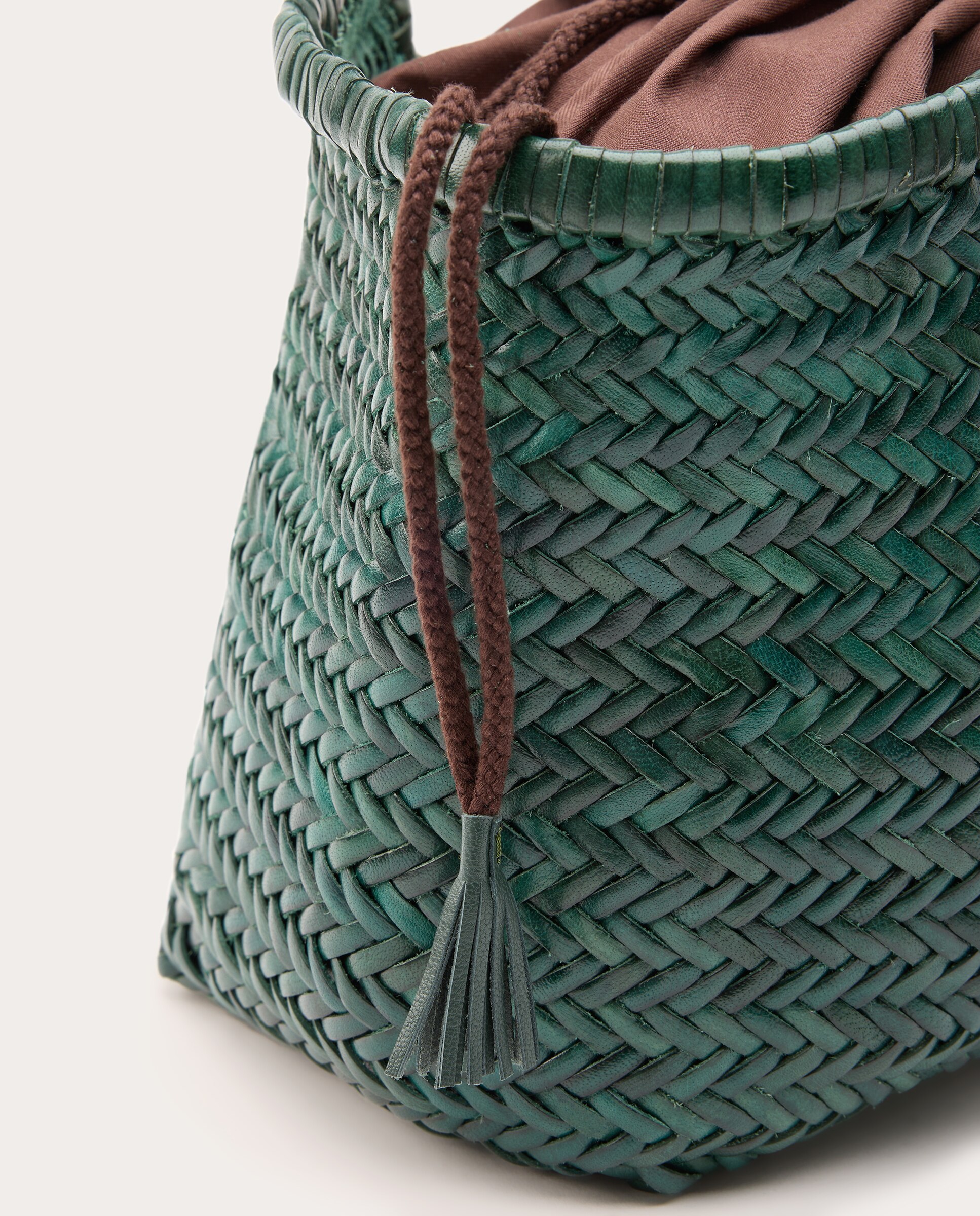 Mala Shopper Nantucket em Pele Verde-3