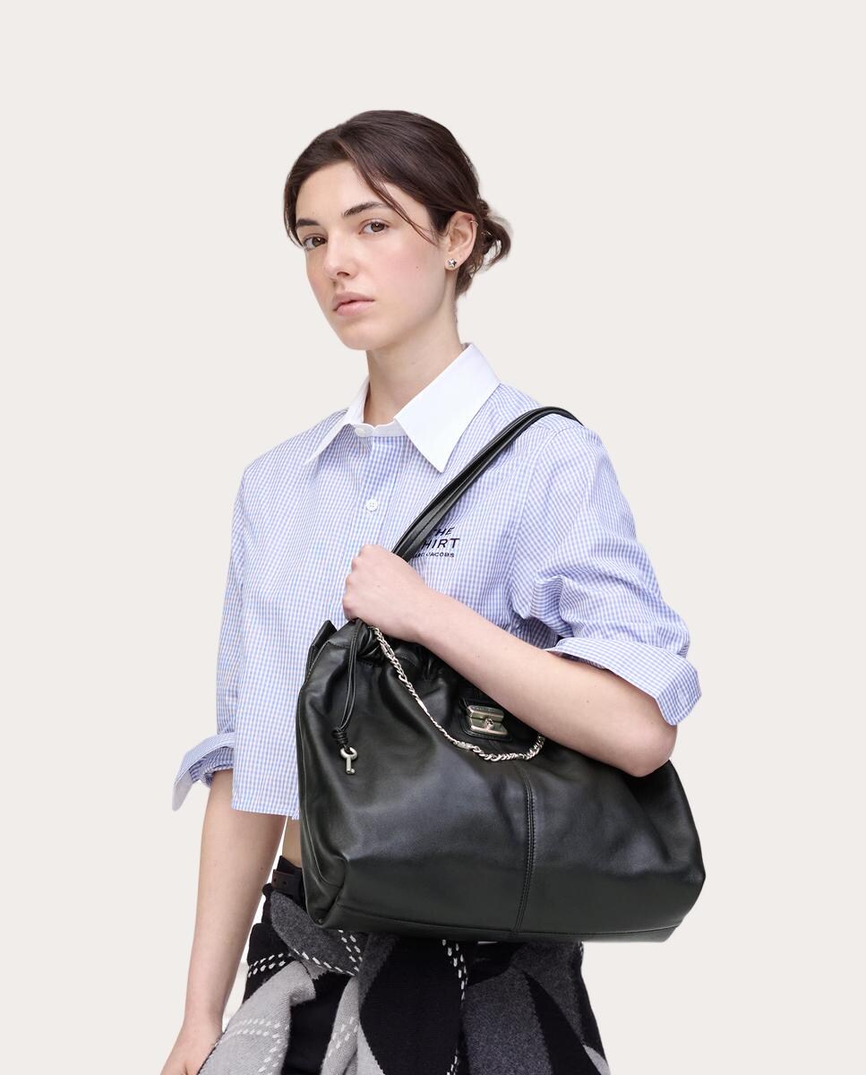 Mala de Ombro Tipo Hobo de Camurça Bordeaux-5