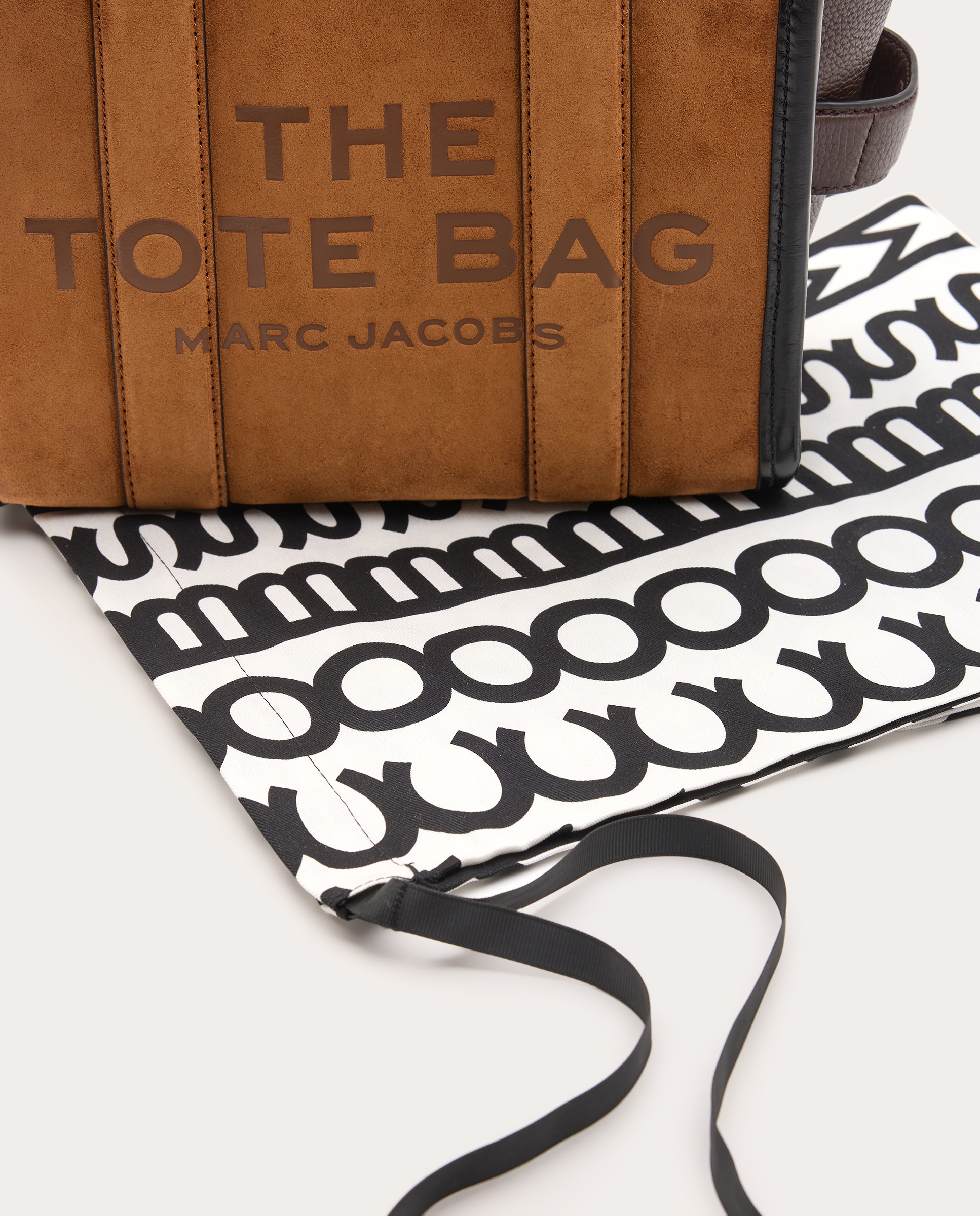 Mala Tote Bag de Camurça Castanho-6