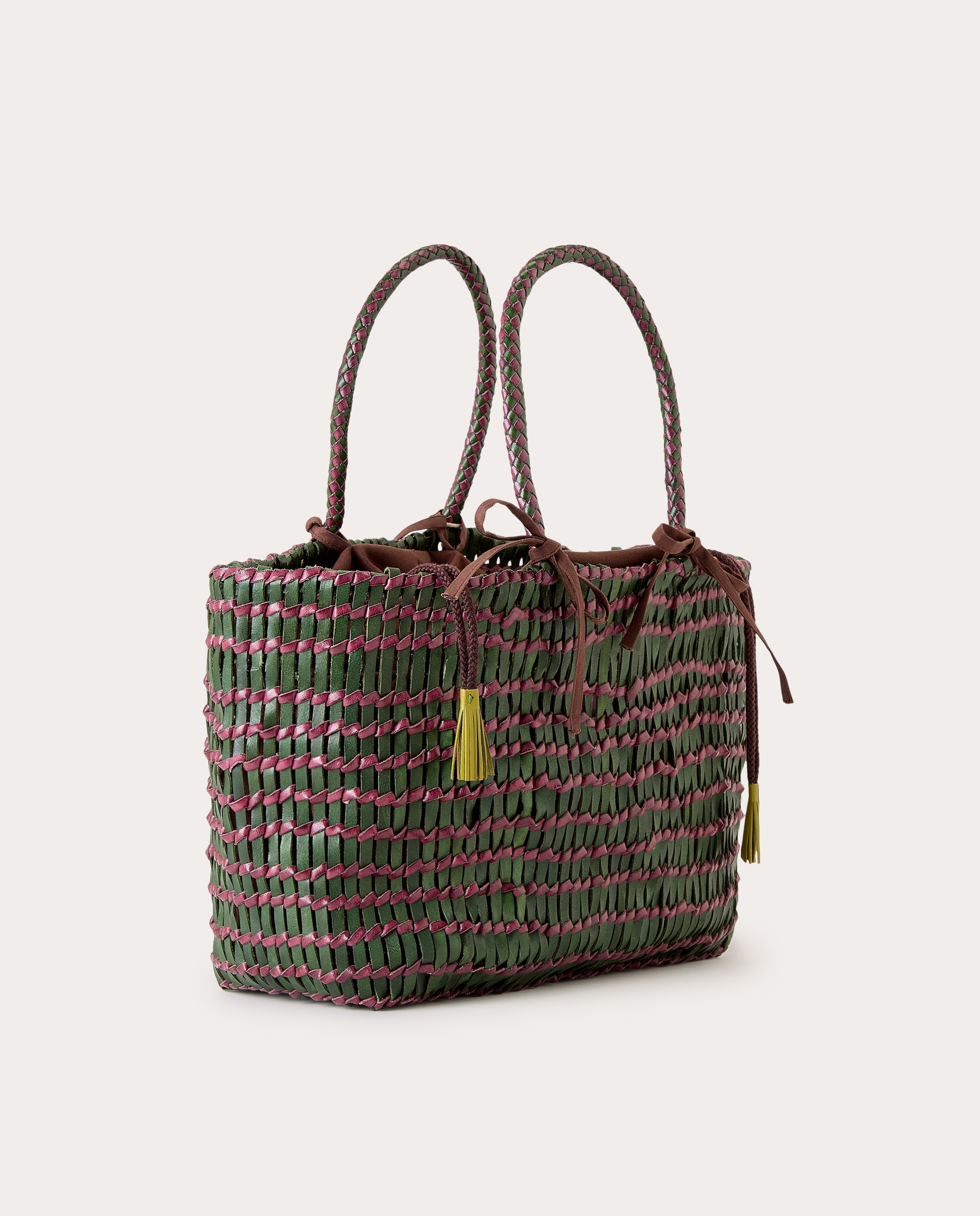 Mala Shopper Terrafino Verde-escuro-2