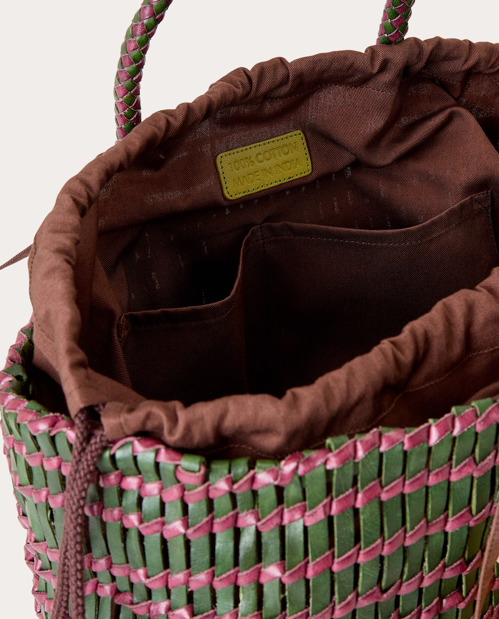 Mala Shopper Terrafino Verde-escuro-4