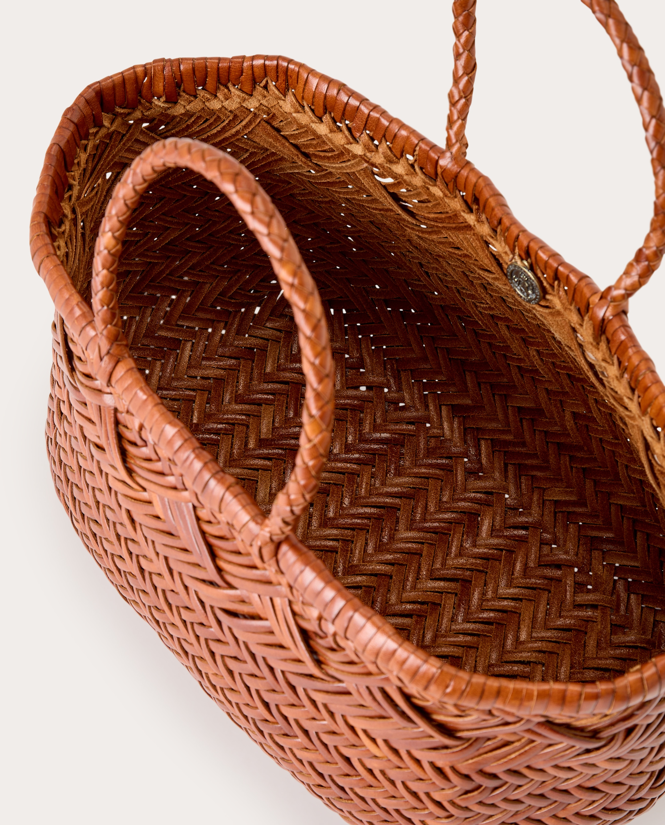 Mala Shopper Bamboo Triple J 6Lines Castanho-claro-4