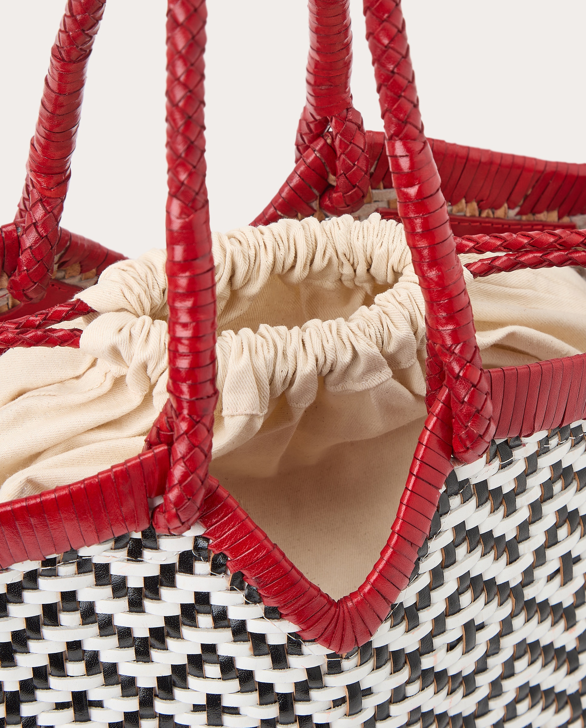 Mala Shopper Crudelia em pele Multicolor-3