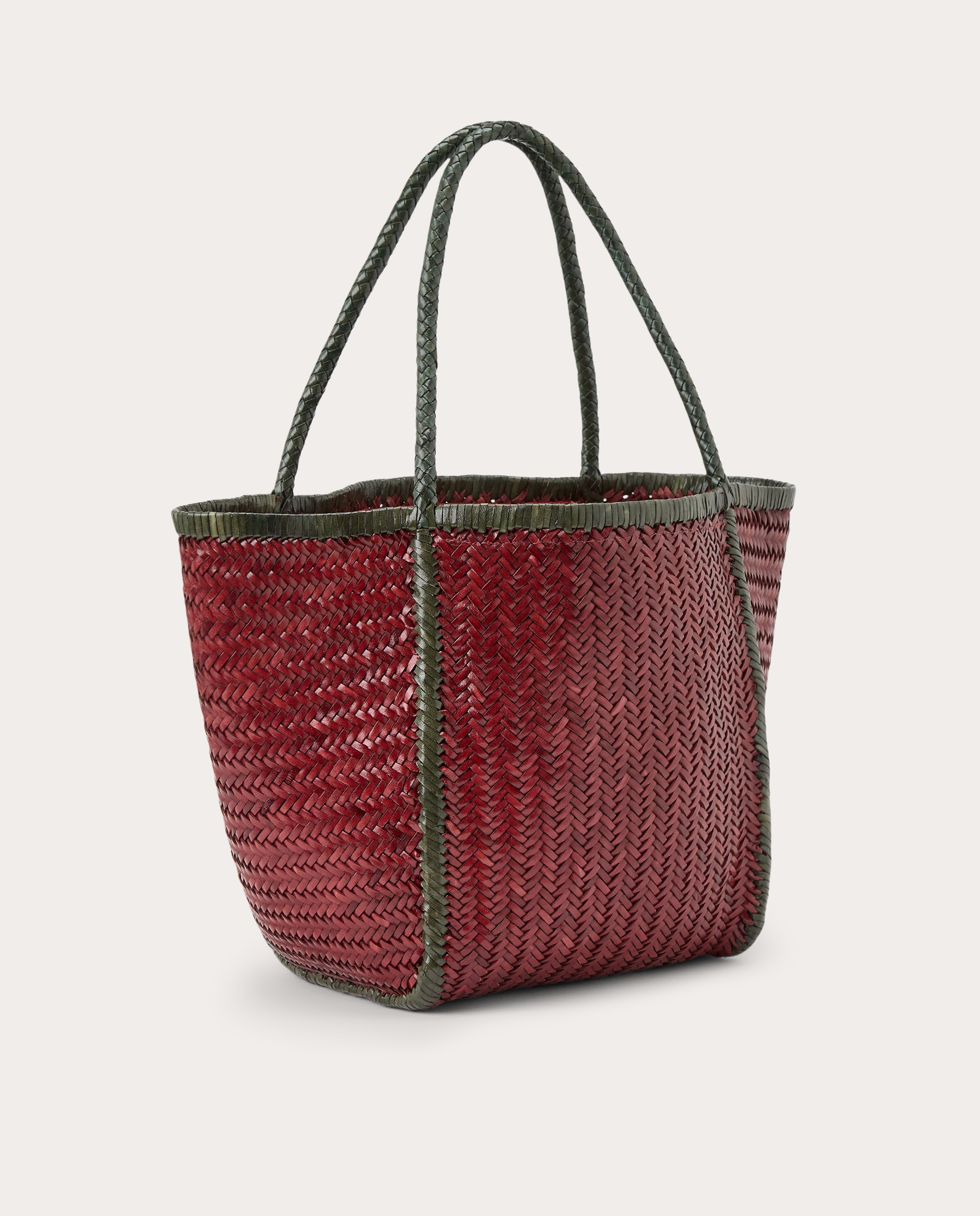 Mala Shopper Rubens em pele Bordeaux-2
