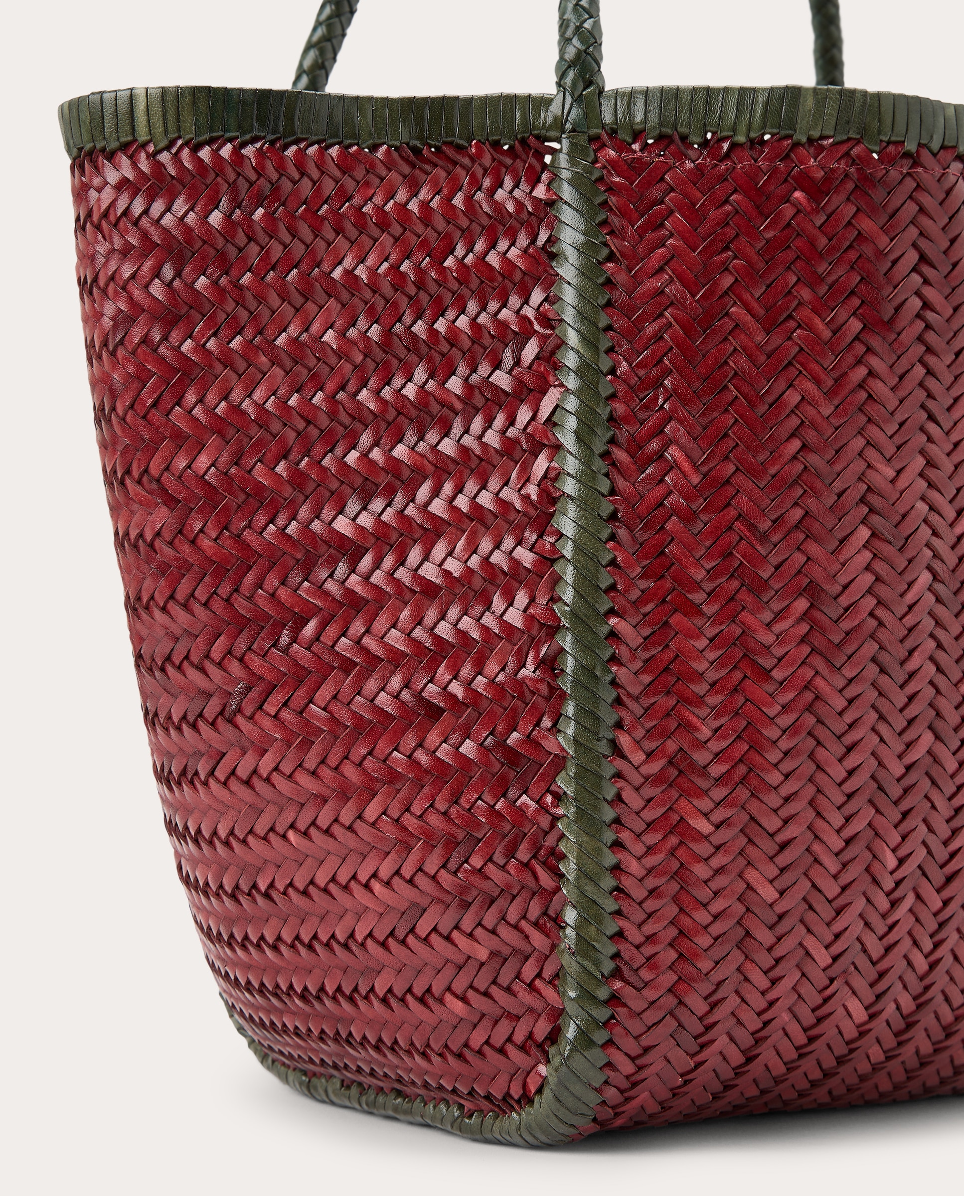 Mala Shopper Rubens em pele Bordeaux-4