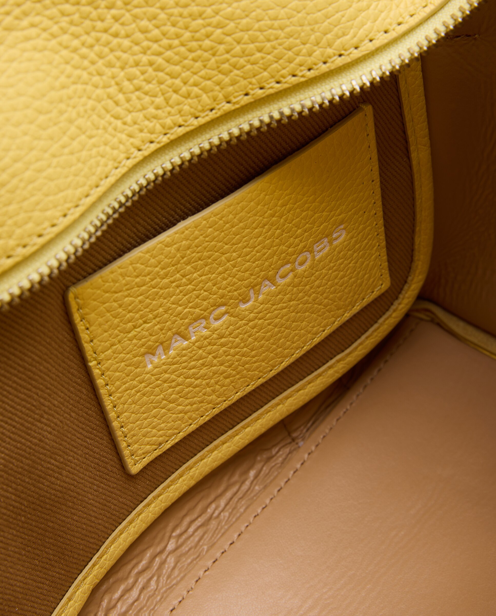 Mala Shopper Tote Smal em Pele Amarelo-4