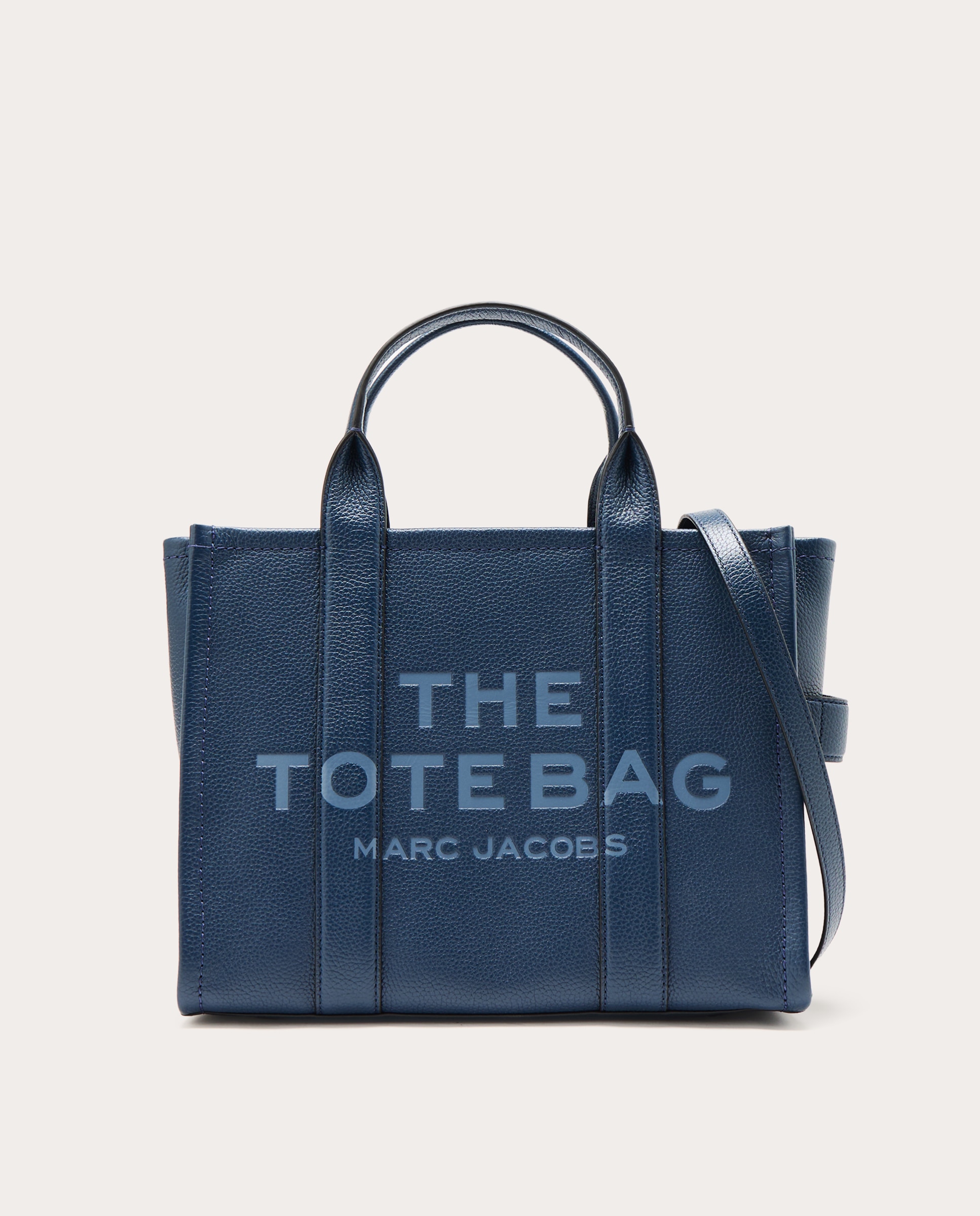 Imagen 0 de Bolso shopping Tote Medium de piel Azul marino