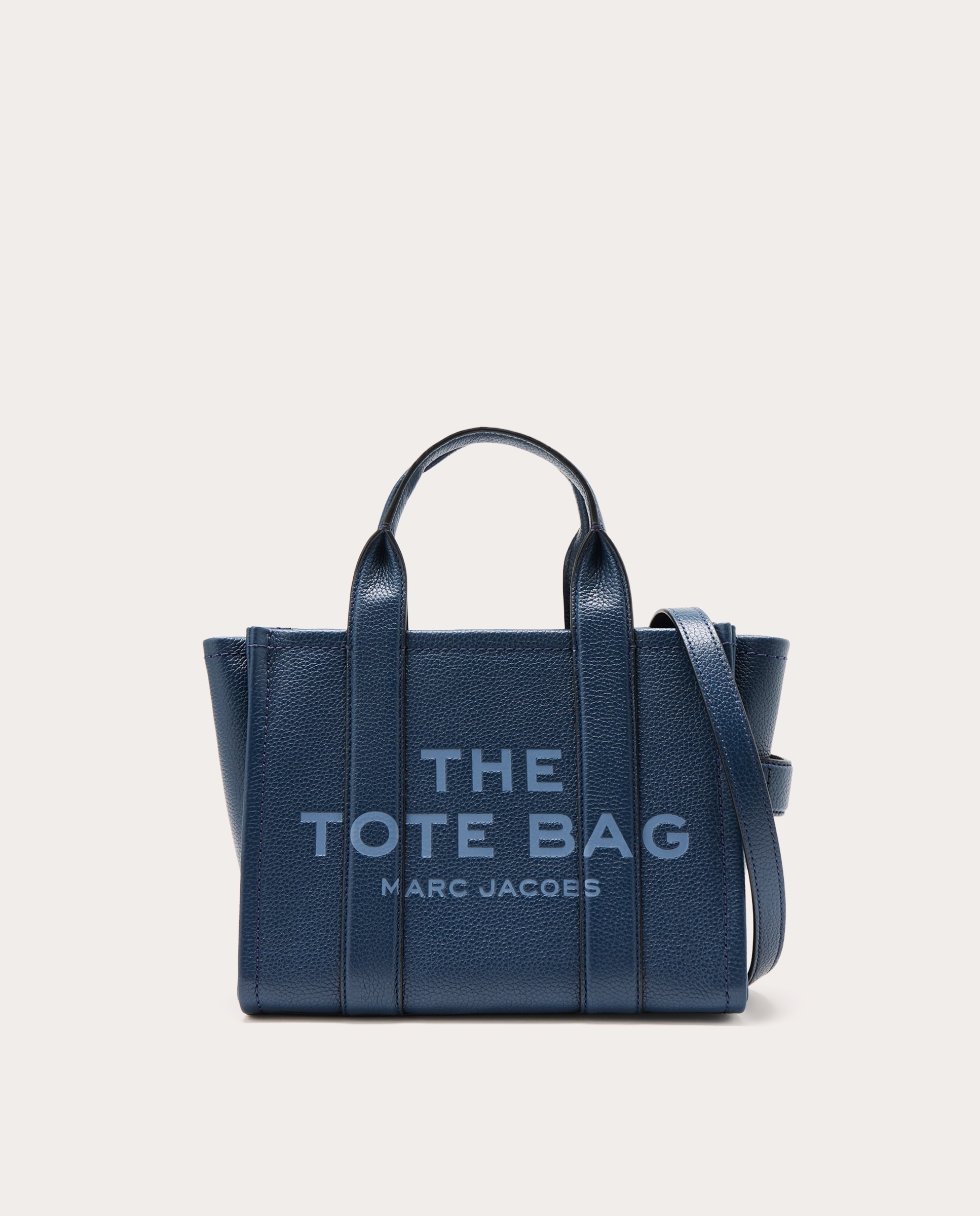 Imagen 0 de Bolso Tote Small de piel Azul marino