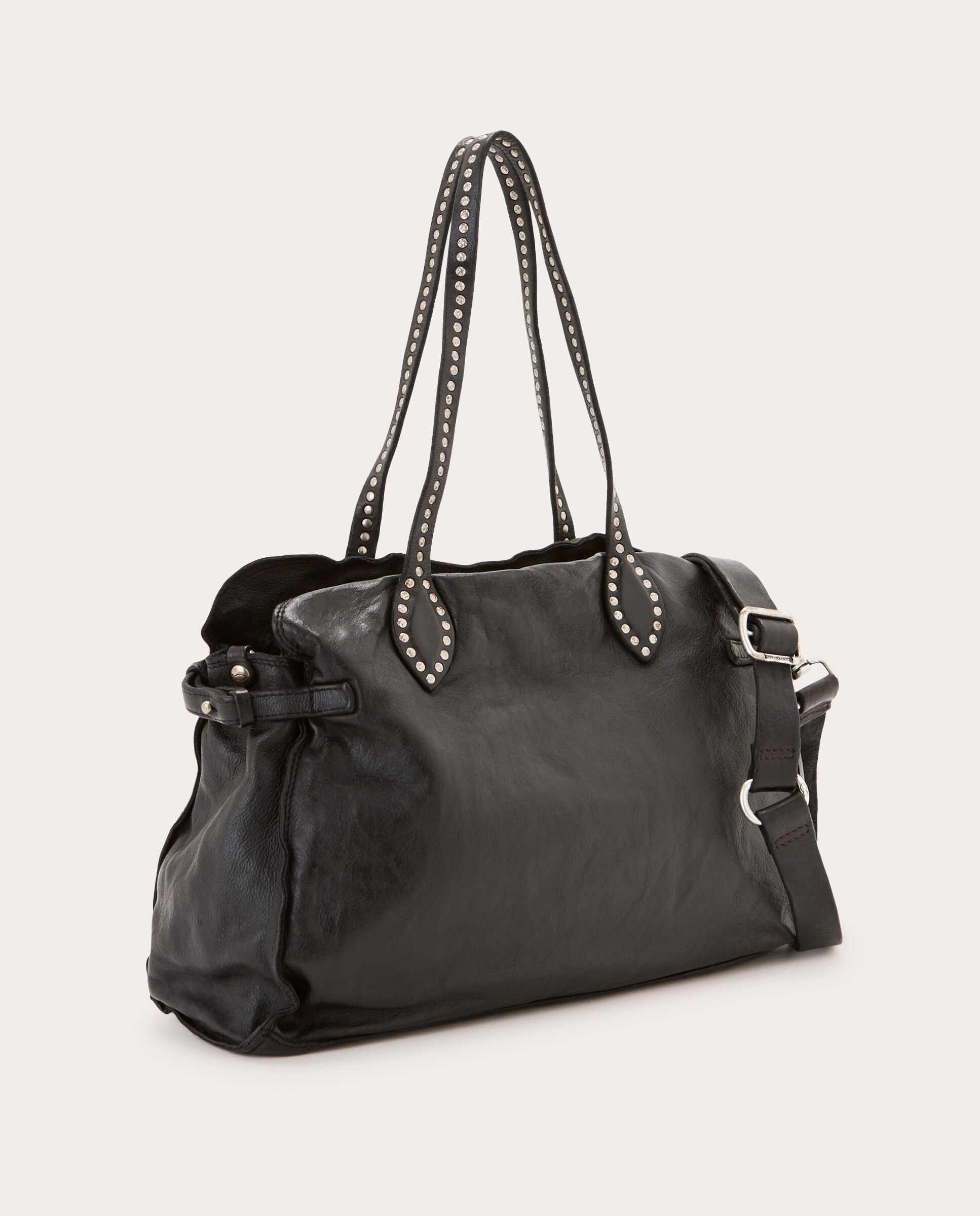 Imagen 3 de Bolso shopping Asciano de piel - Negro Negro