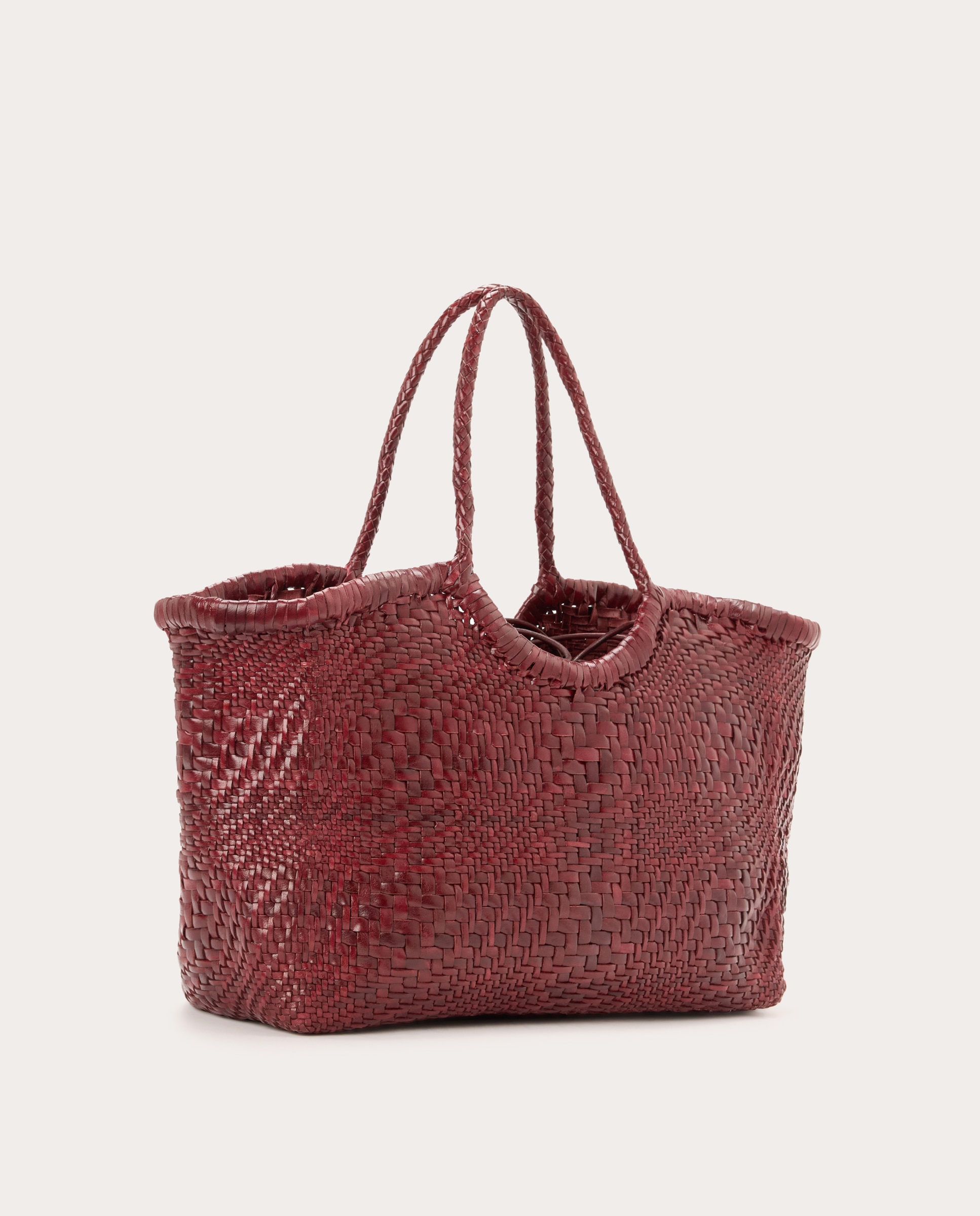 Imagen 2 de Bolso shopping Nantucket Optic de piel - Burdeos Burdeos