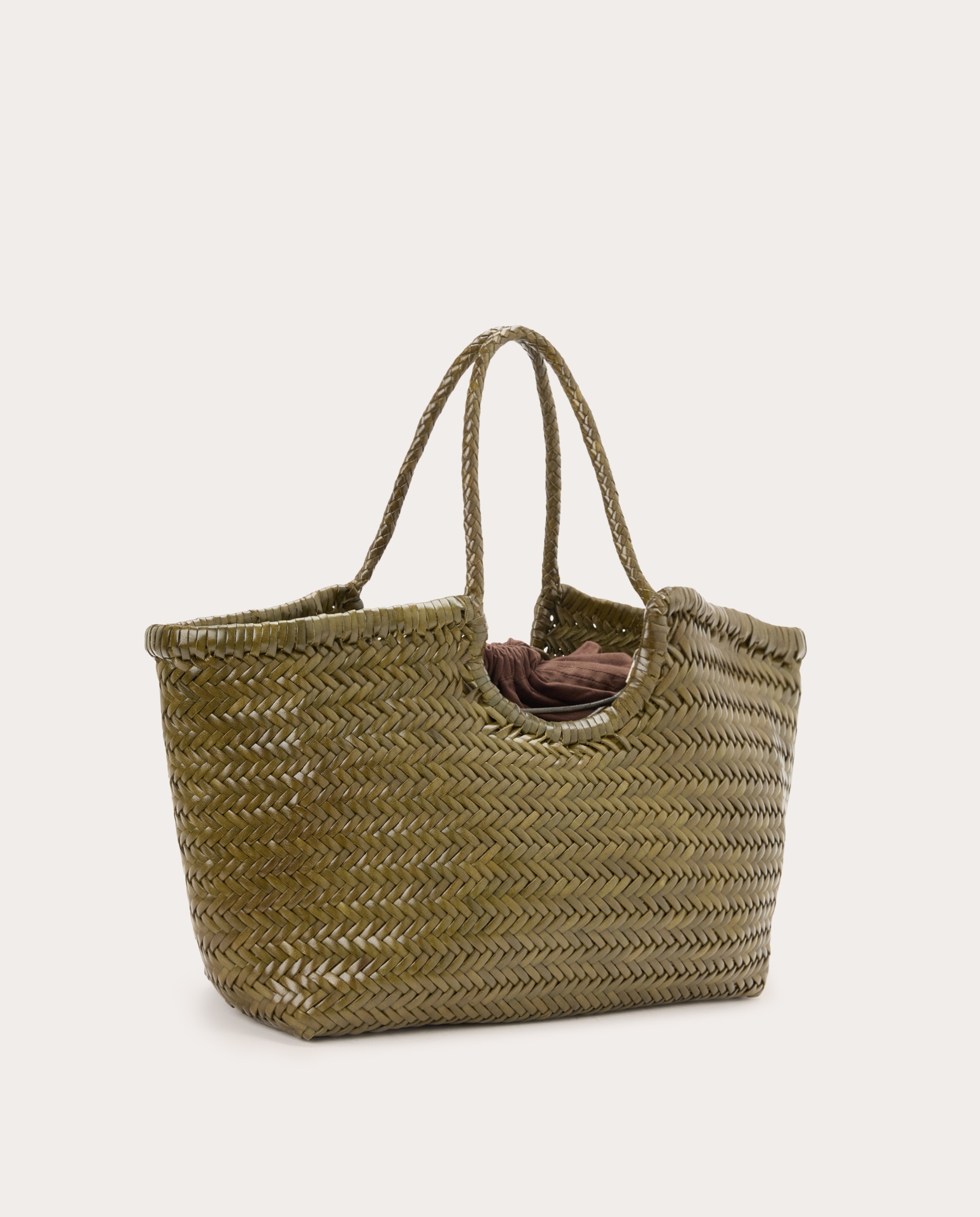Imagen 2 de Bolso shopping Nantucket Big de piel - Verde Verde