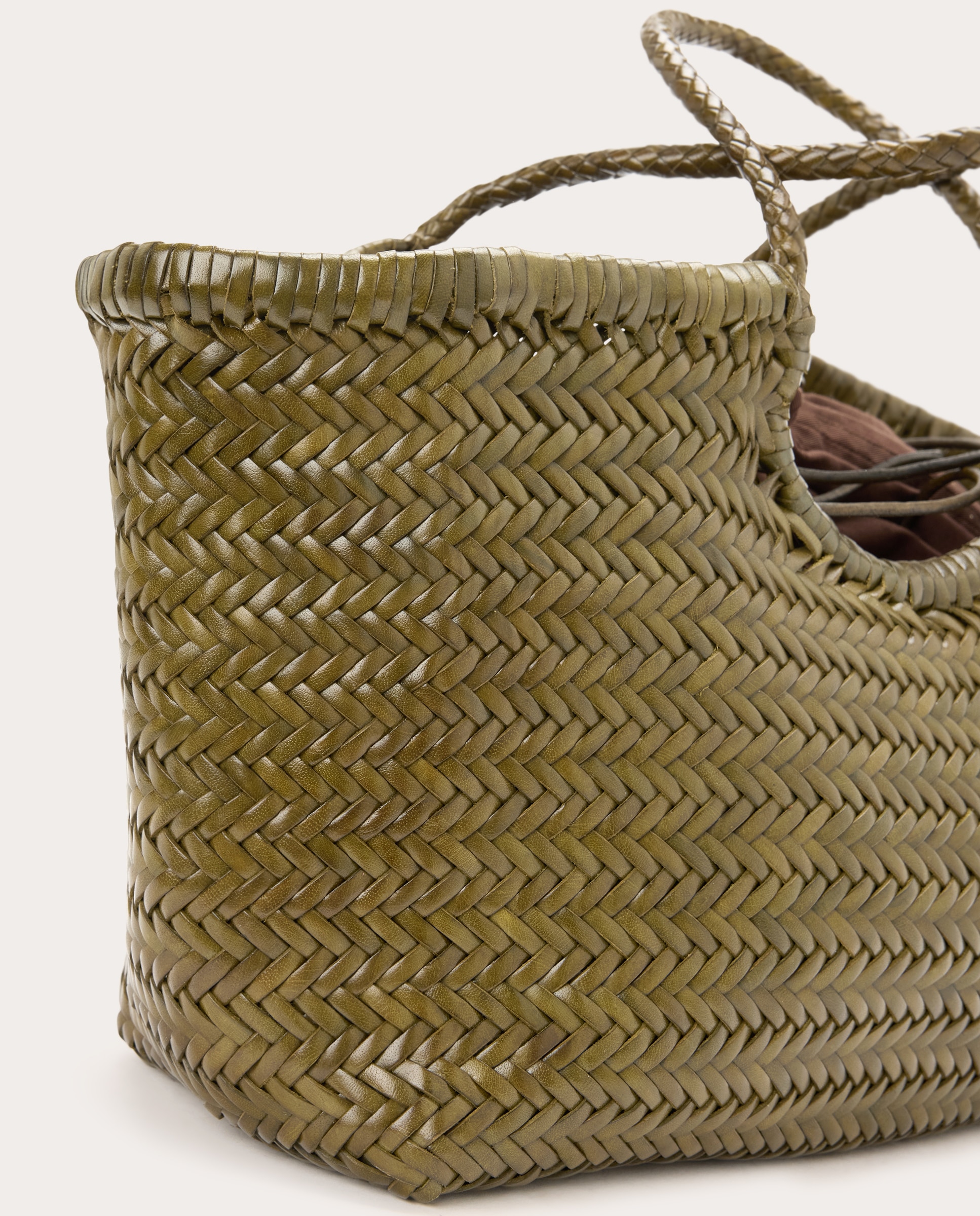 Imagen 3 de Bolso shopping Nantucket Big de piel - Verde Verde