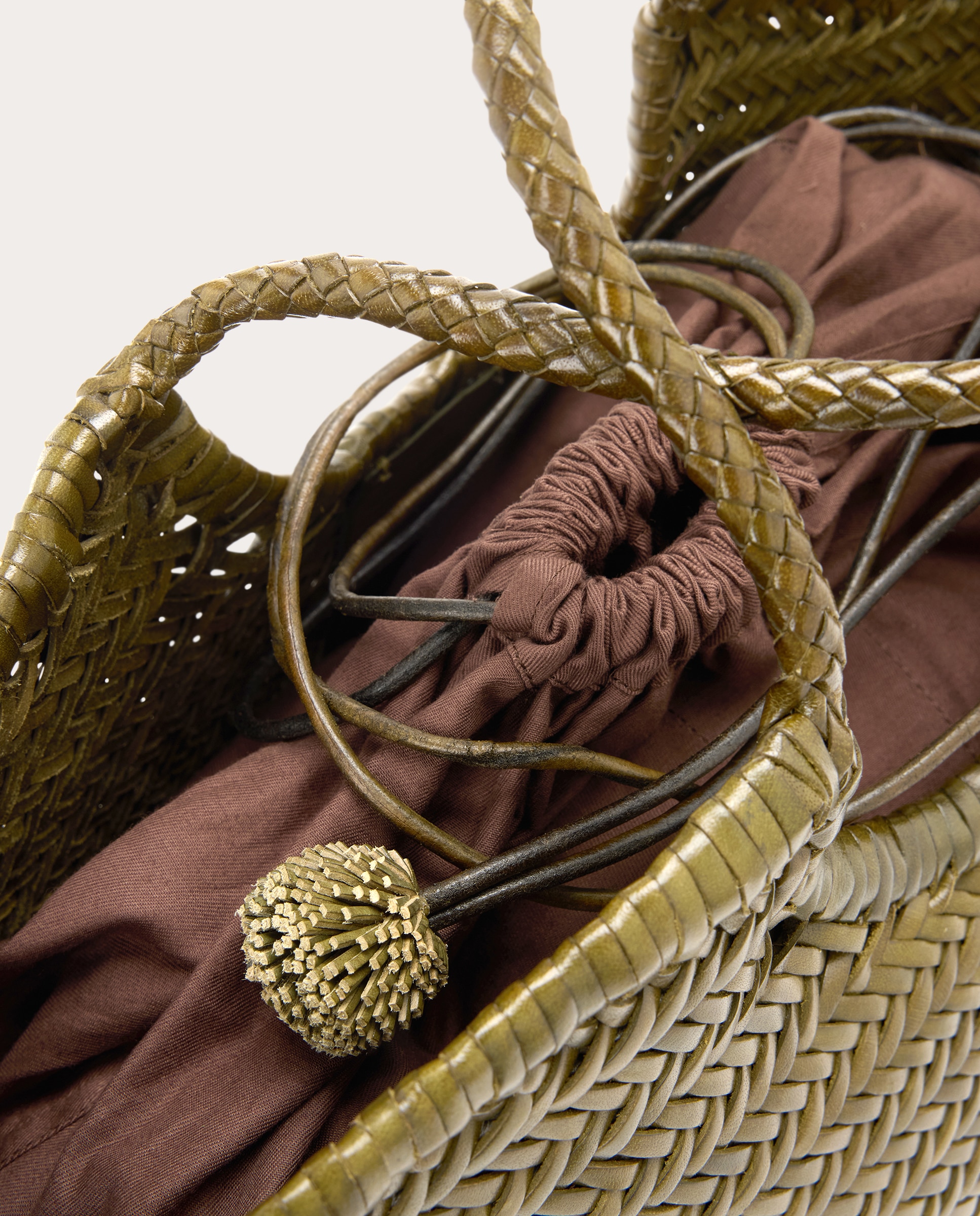 Imagen 4 de Bolso shopping Nantucket Big de piel - Verde Verde