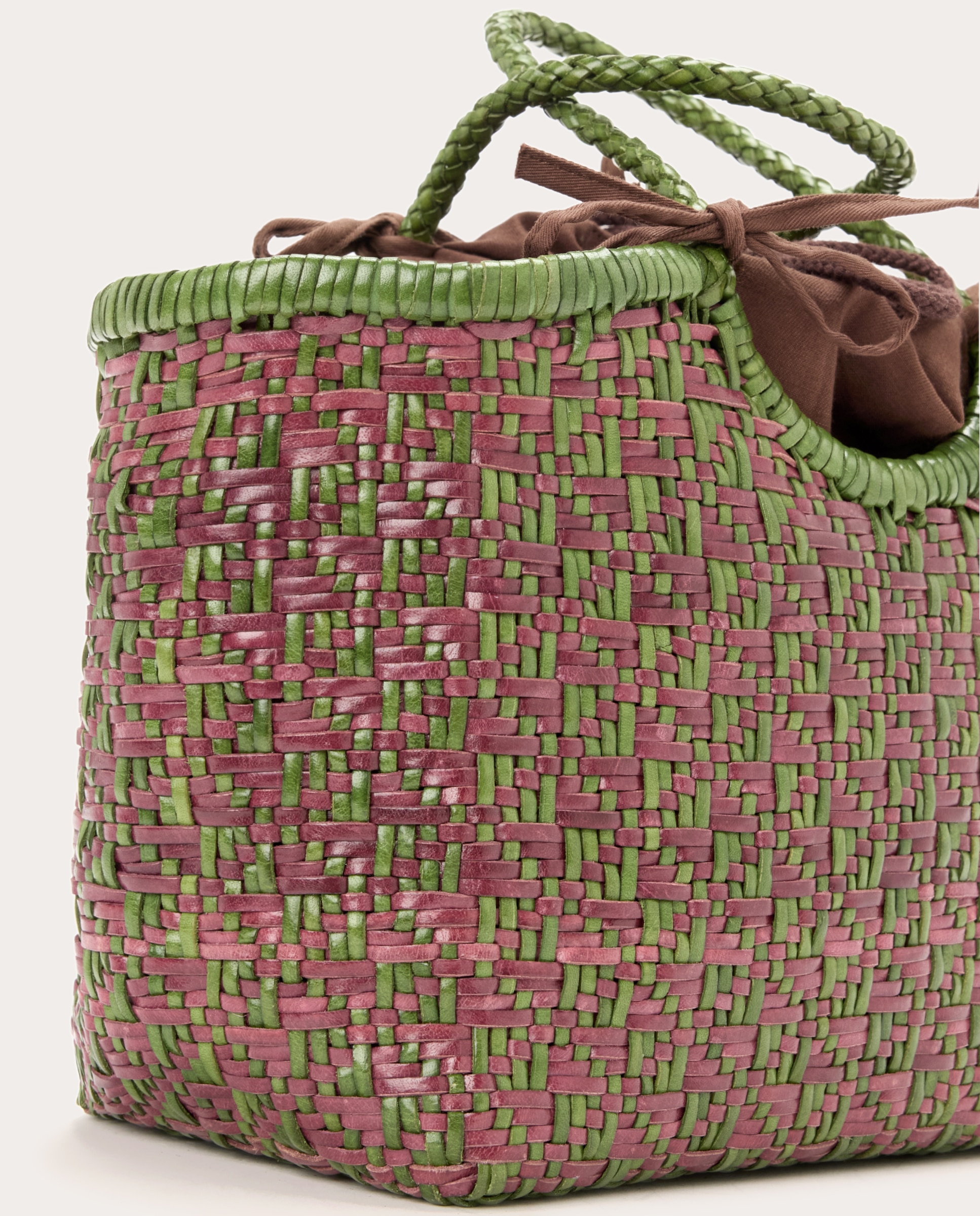 Imagen 3 de Bolso shopping Maori Nantucket de piel - Verde Verde