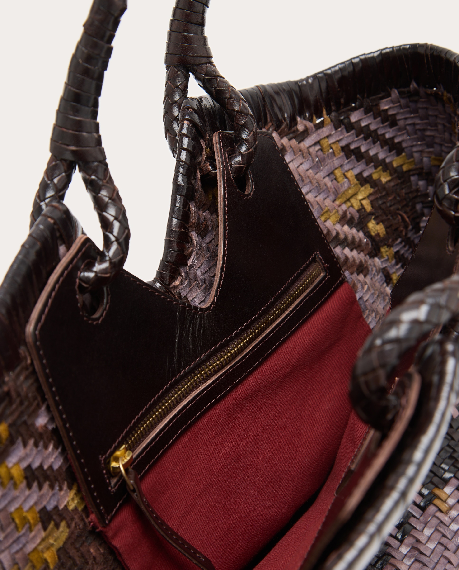 Bolso shopping Crudelia de piel - Multicolor Multicolor-5