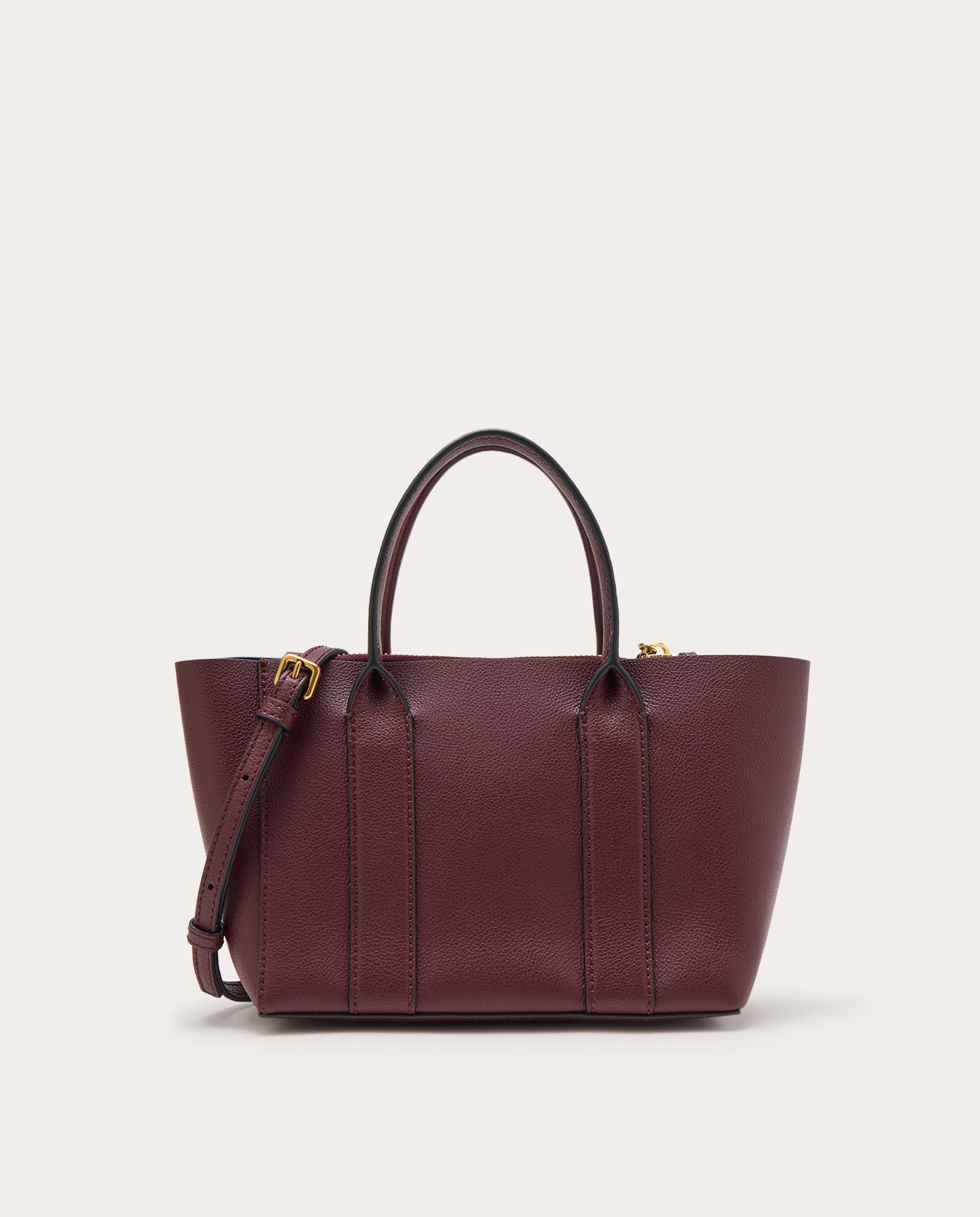 Imagen 2 de Bolso Work Tote de piel - Burdeos Burdeos