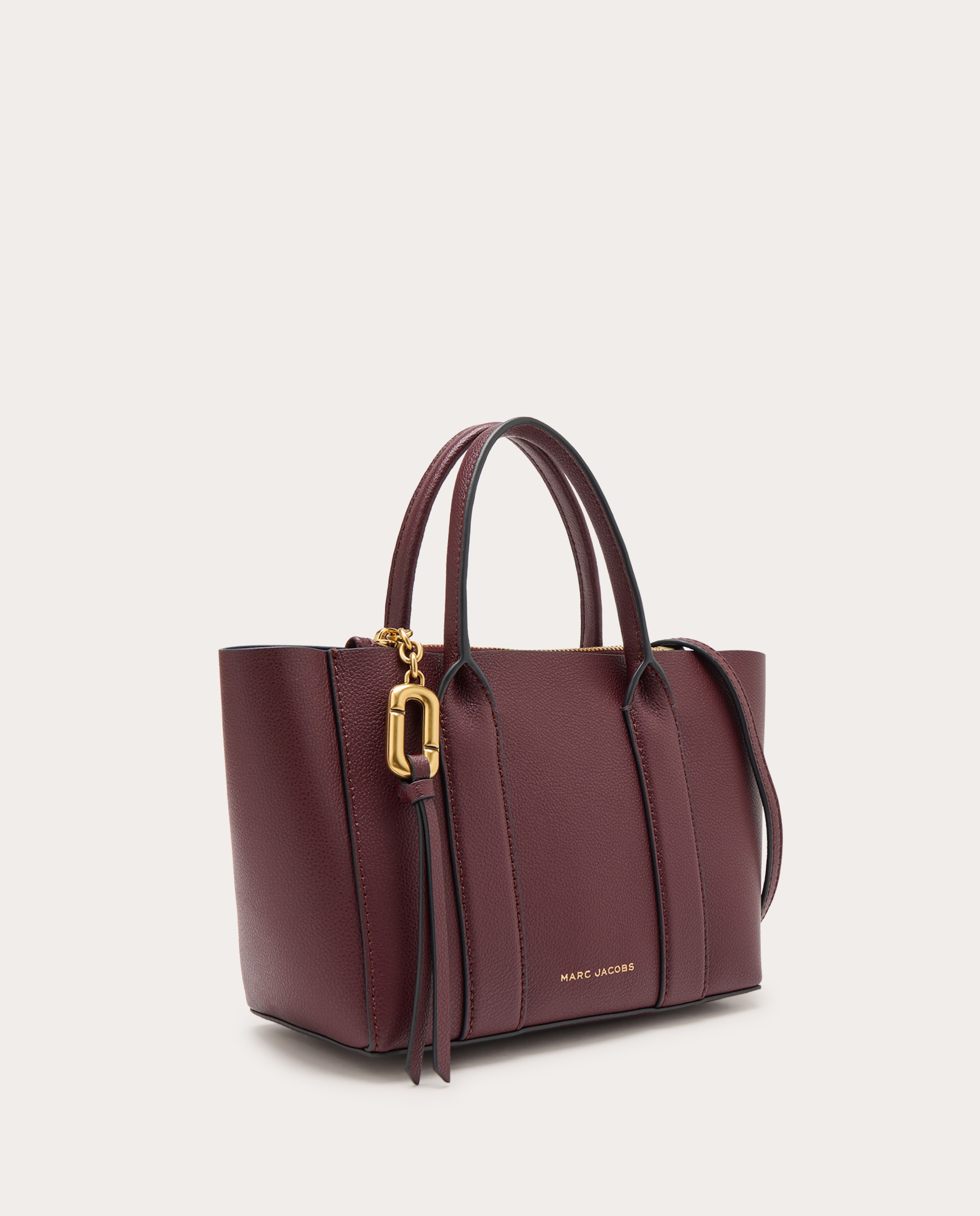 Imagen 3 de Bolso Work Tote de piel - Burdeos Burdeos