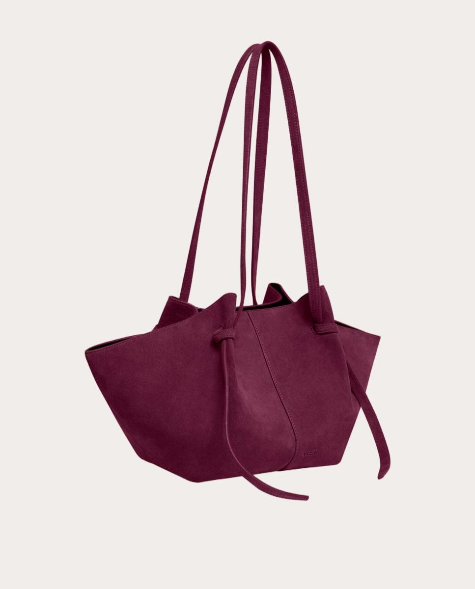 Imagen 2 de Bolso shopping Mochi de piel - Burdeos Burdeos