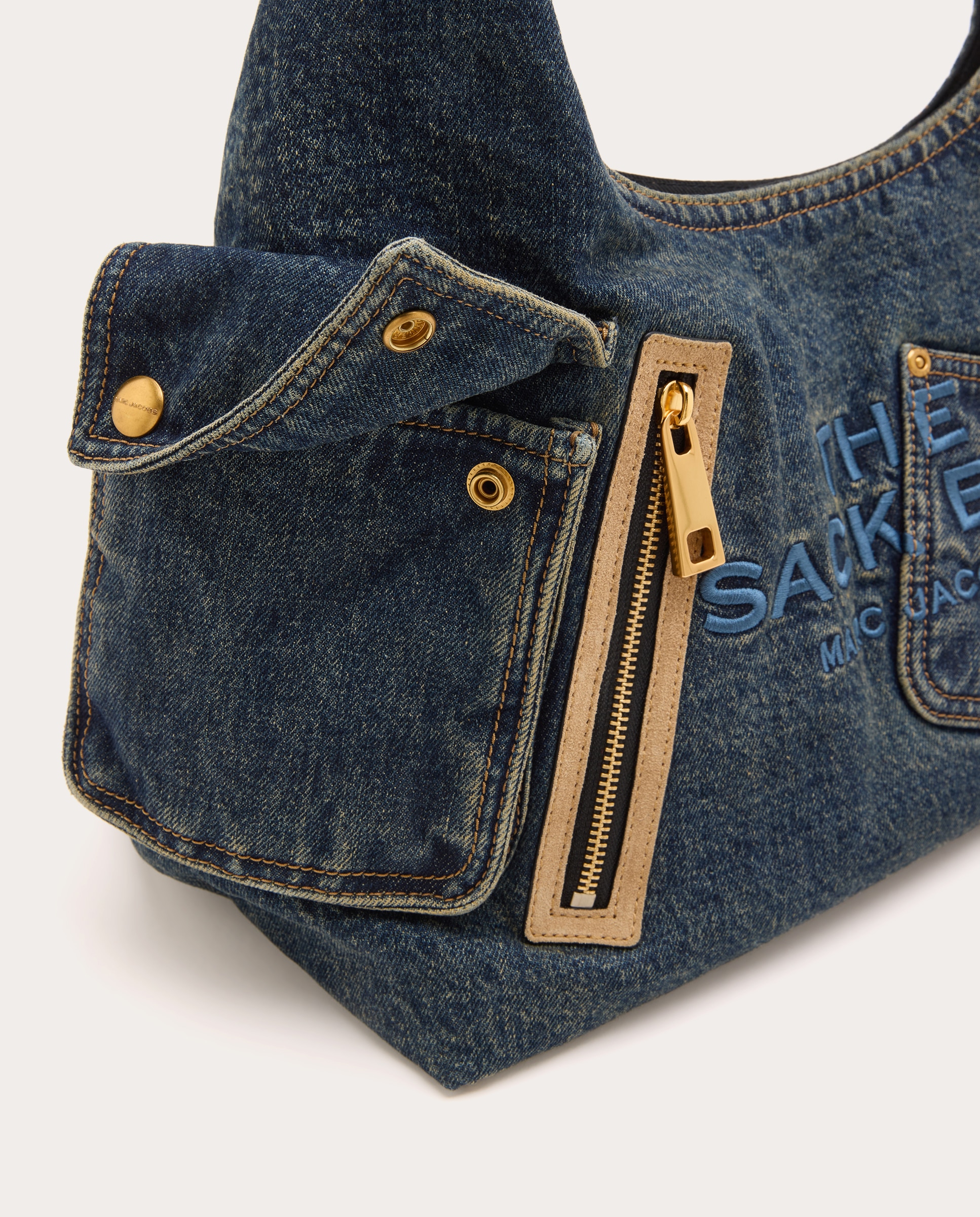 Mala de Ombro Sack Bag Azul-5