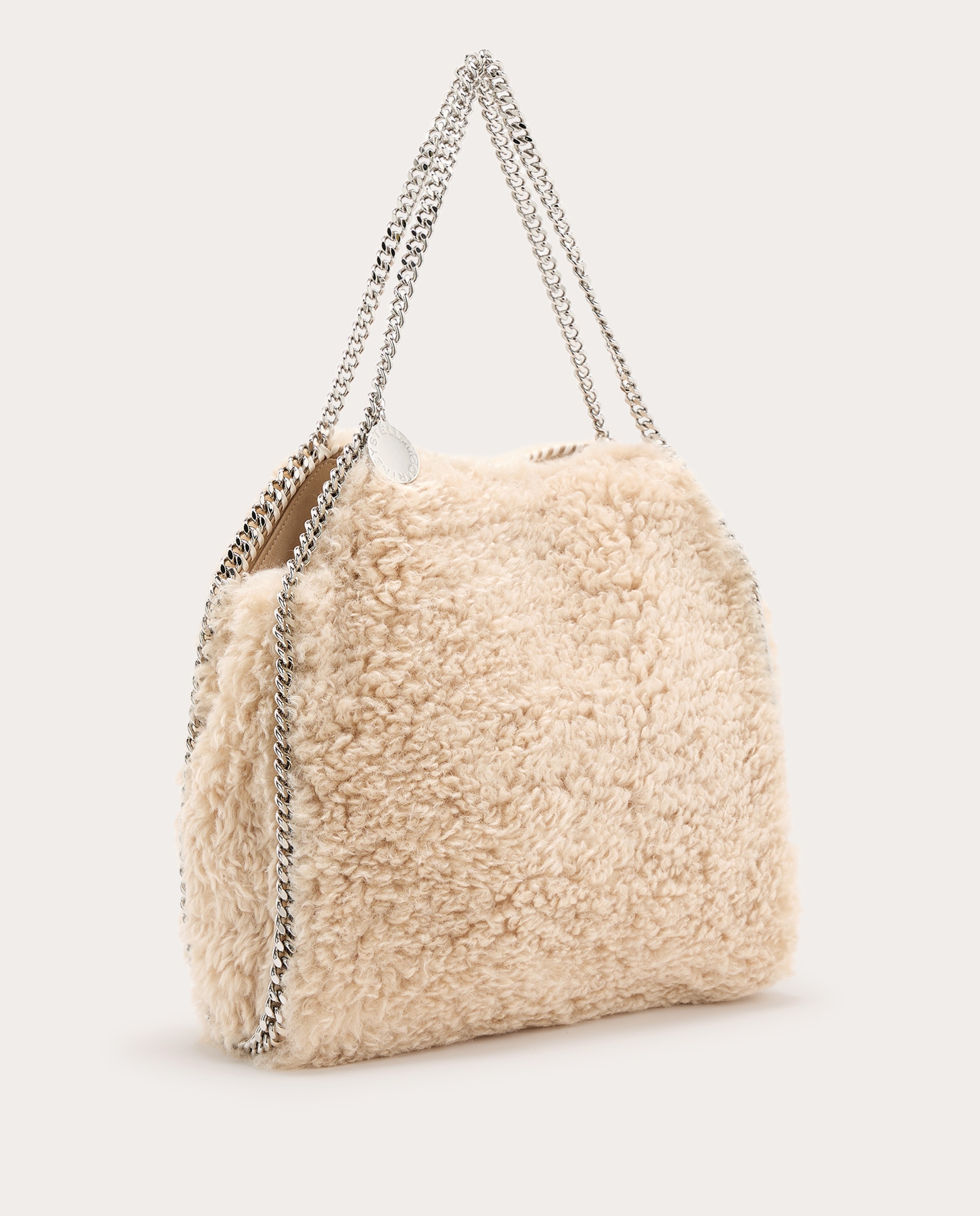 Bolso de hombro Falabella - Beige Beige-3