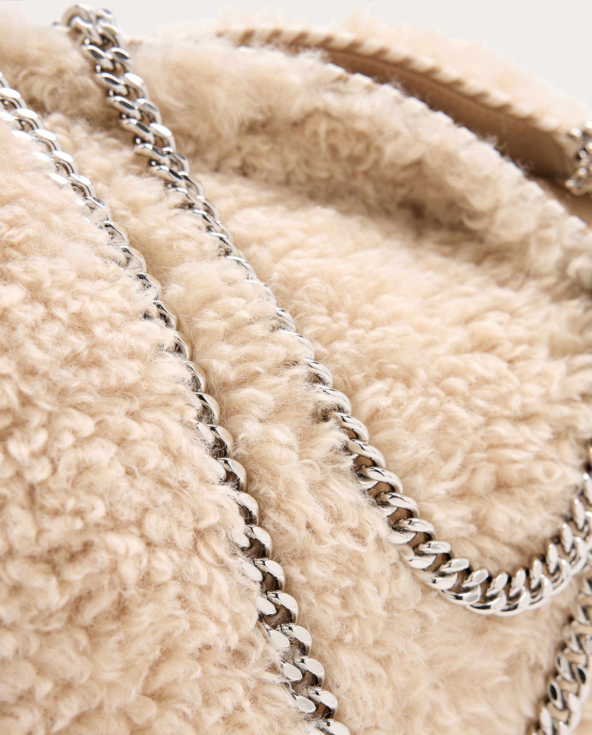 Bolso de hombro Falabella - Beige Beige-6