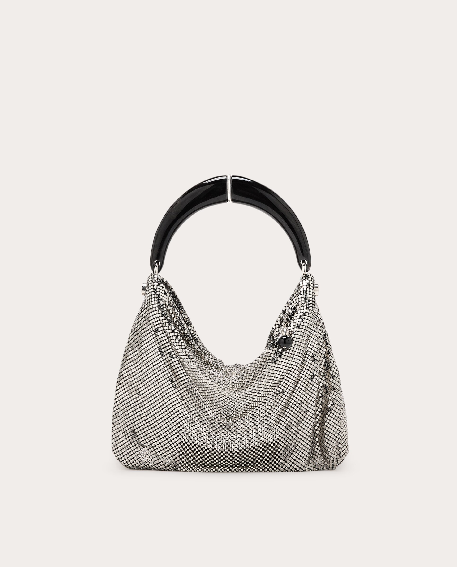 Imagen 0 de Bolso de hombro Silvie Horn Plata