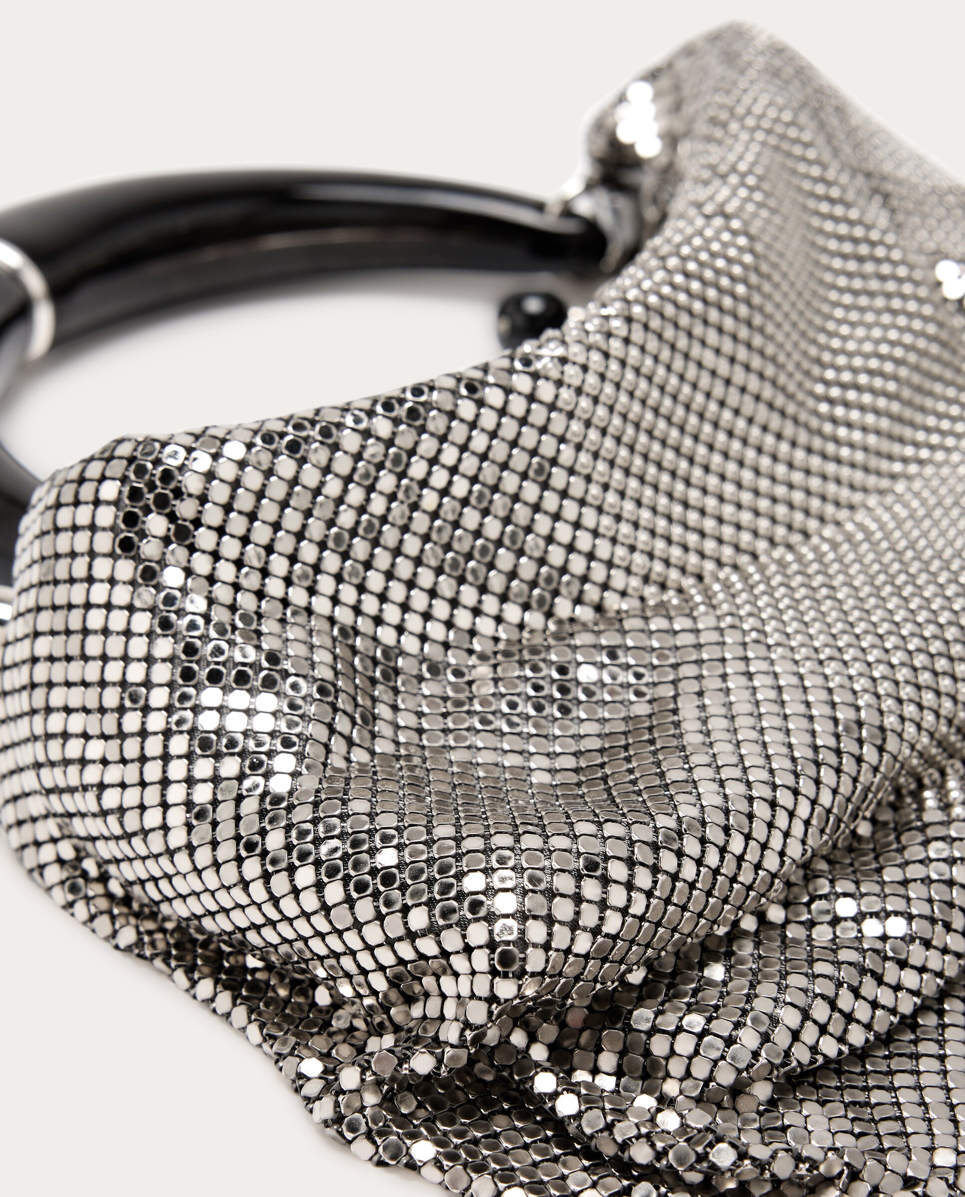 Imagen 3 de Bolso de hombro Silvie Horn - Plata Plata