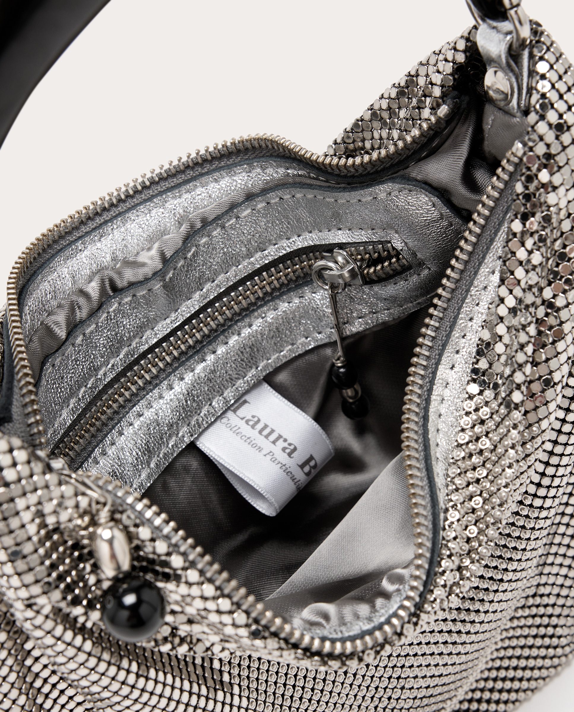 Imagen 5 de Bolso de hombro Silvie Horn - Plata Plata