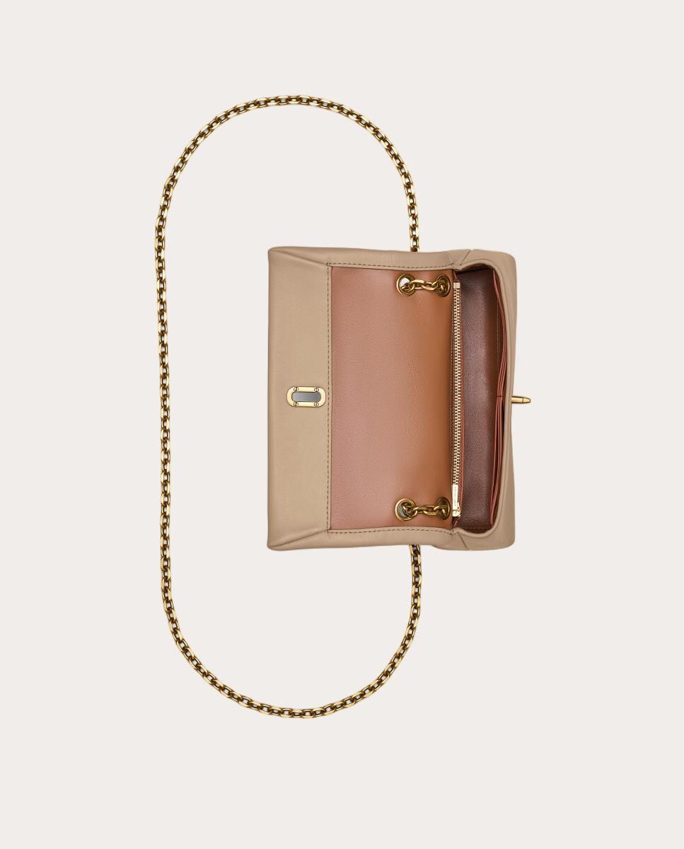 Mala de Ombro Dual Chain Camel-3