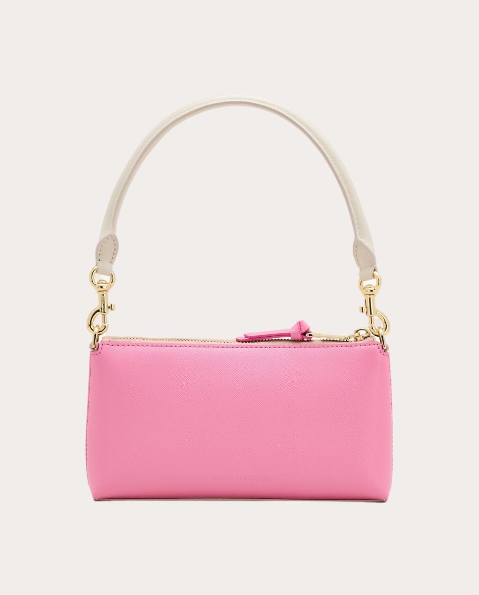Bolso de hombro Pochette de piel Rosa · El Corte Inglés