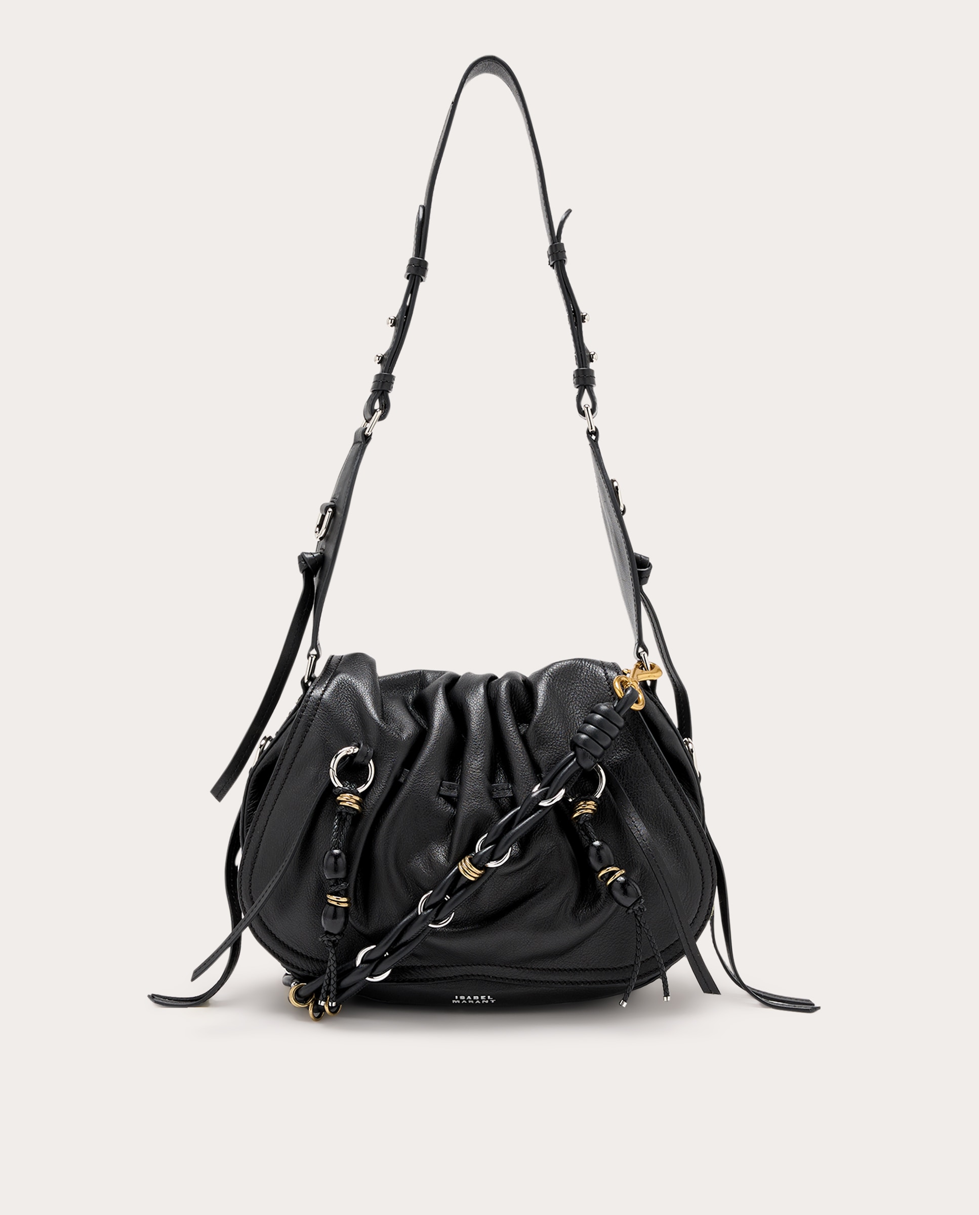 Bolso de hombro Bolton de piel