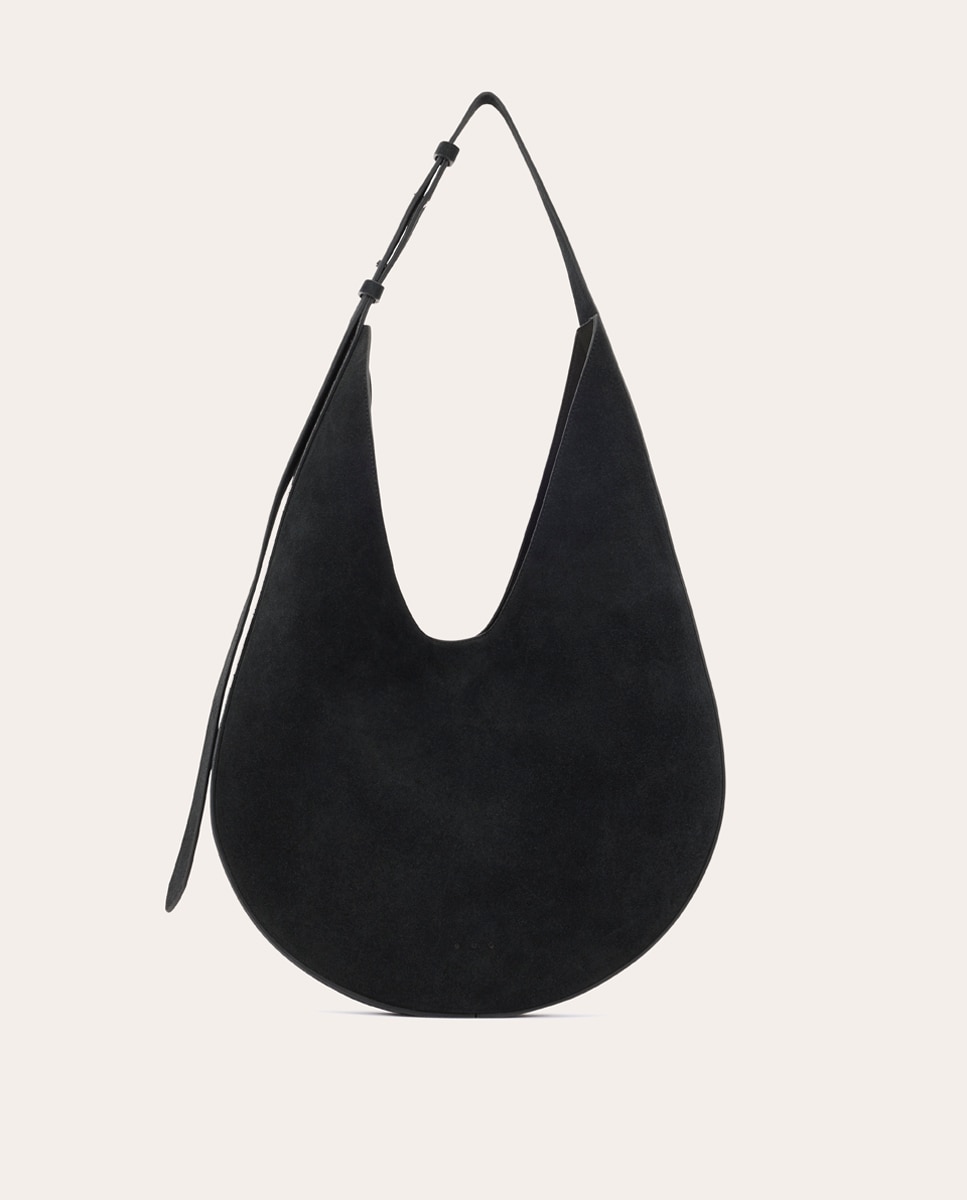 Imagen 0 de Bolso de hombro de ante