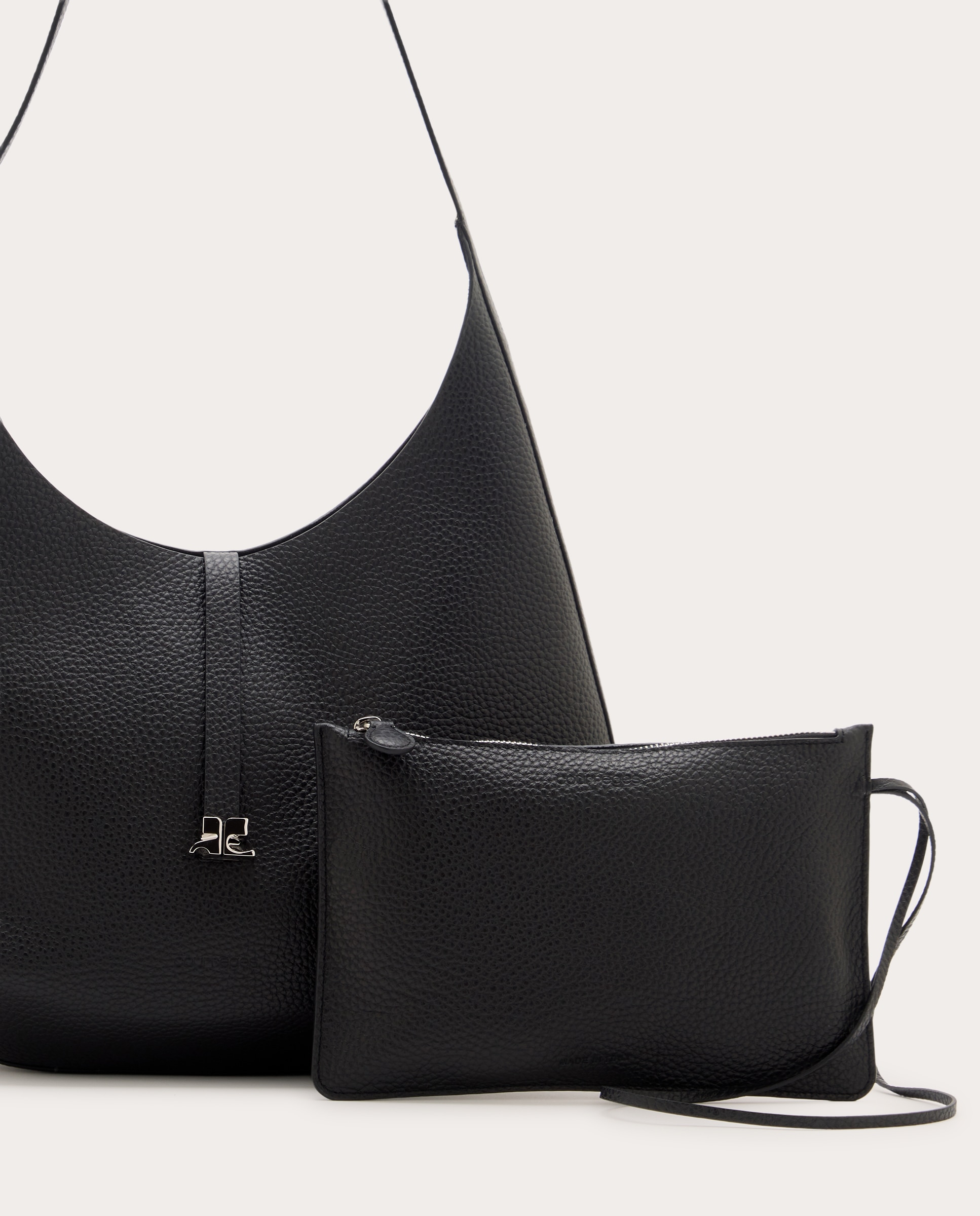 Imagen 6 de Bolso Hobo de piel - Negro Negro