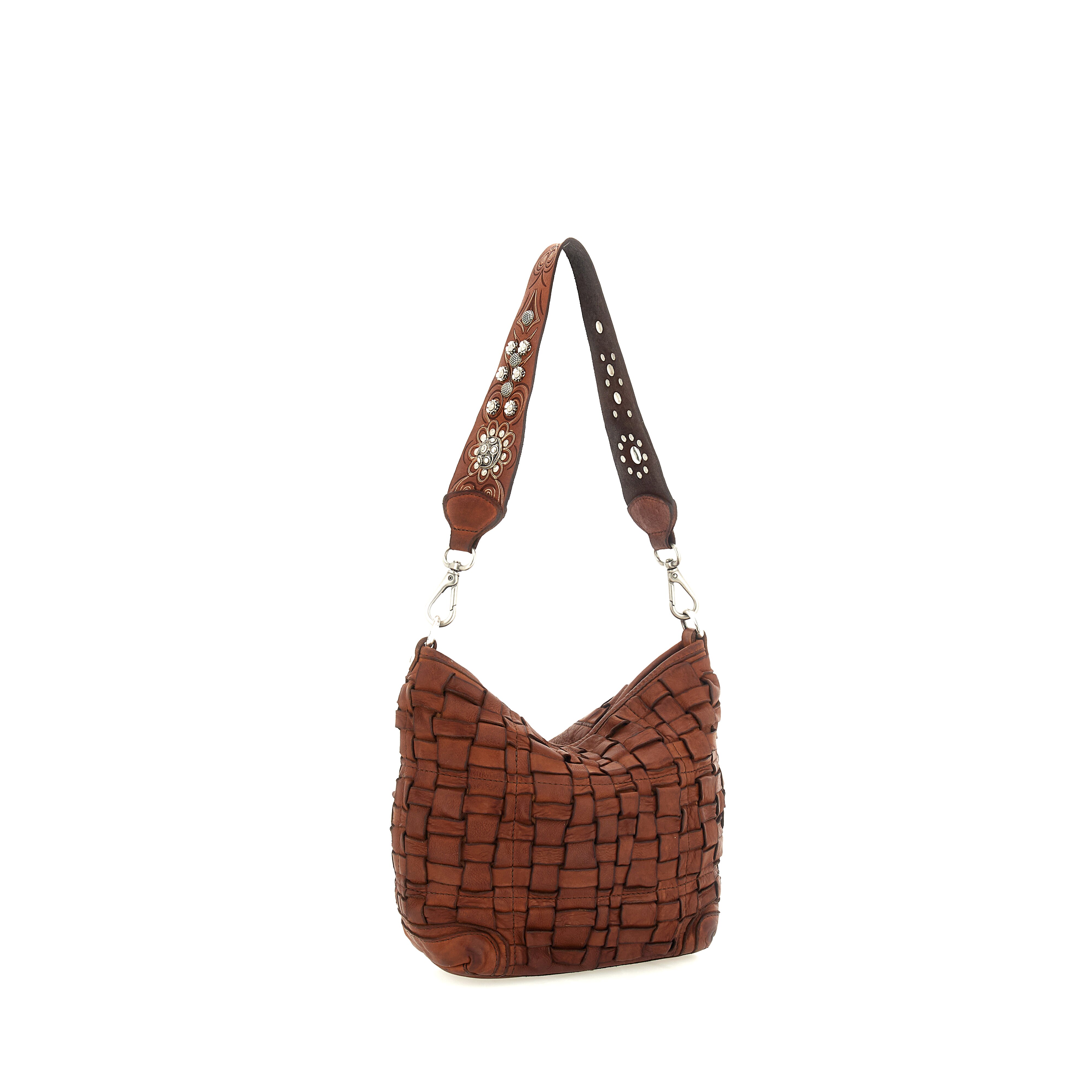 Bolso de hombro Beth Edera de piel - Marrón claro Marrón claro-2