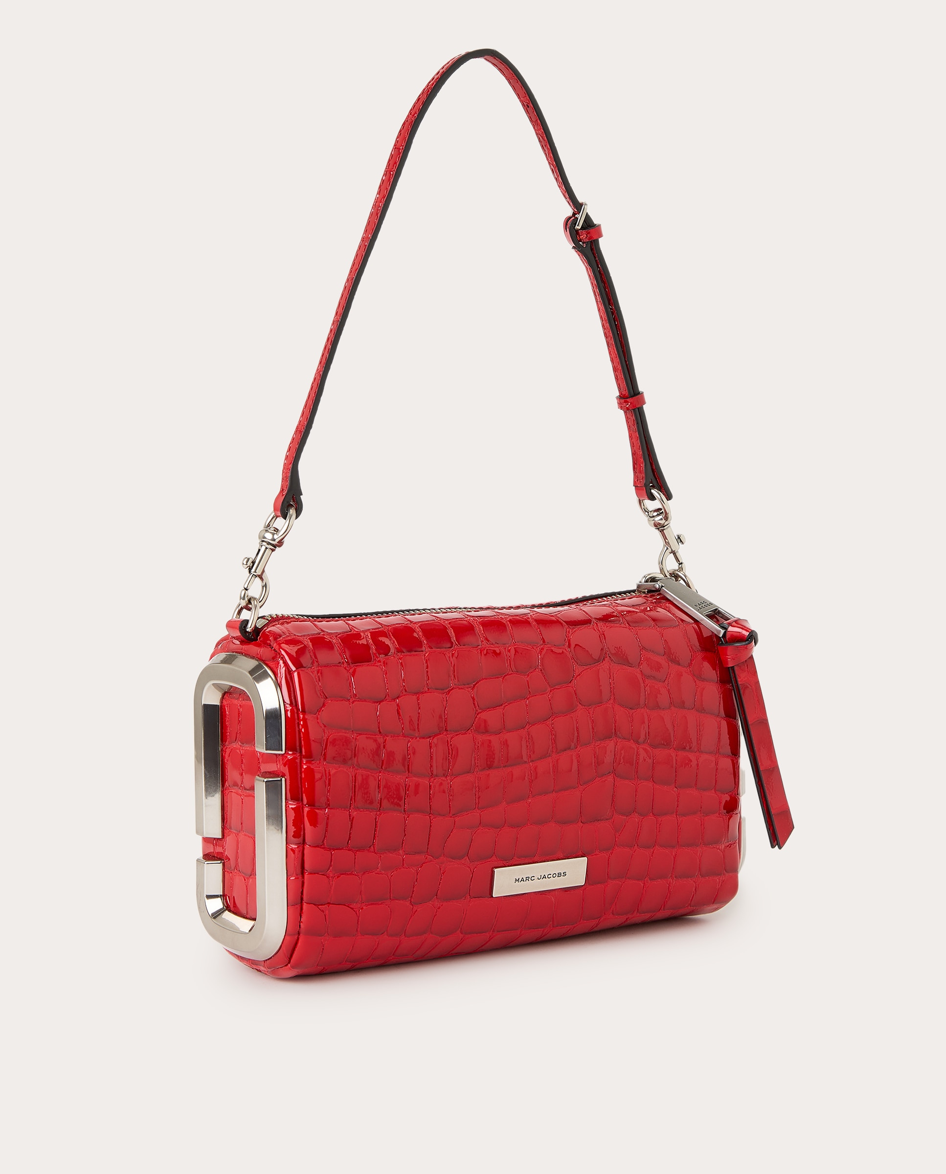 Mala de Ombro Snapshot Shoulder croc Pele Vermelho-3