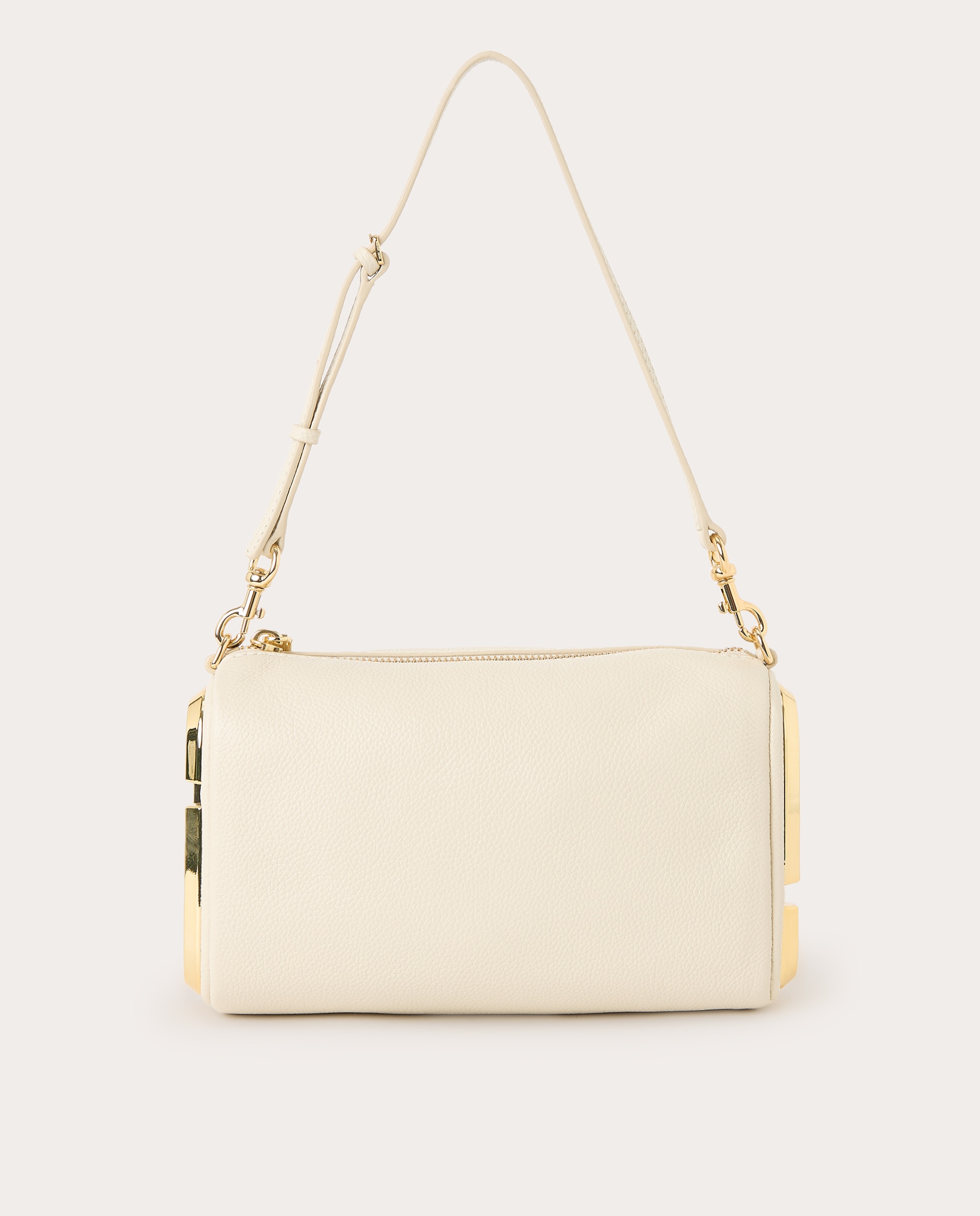 Mala de Ombro Snapshot Shoulder Pele Branco-2
