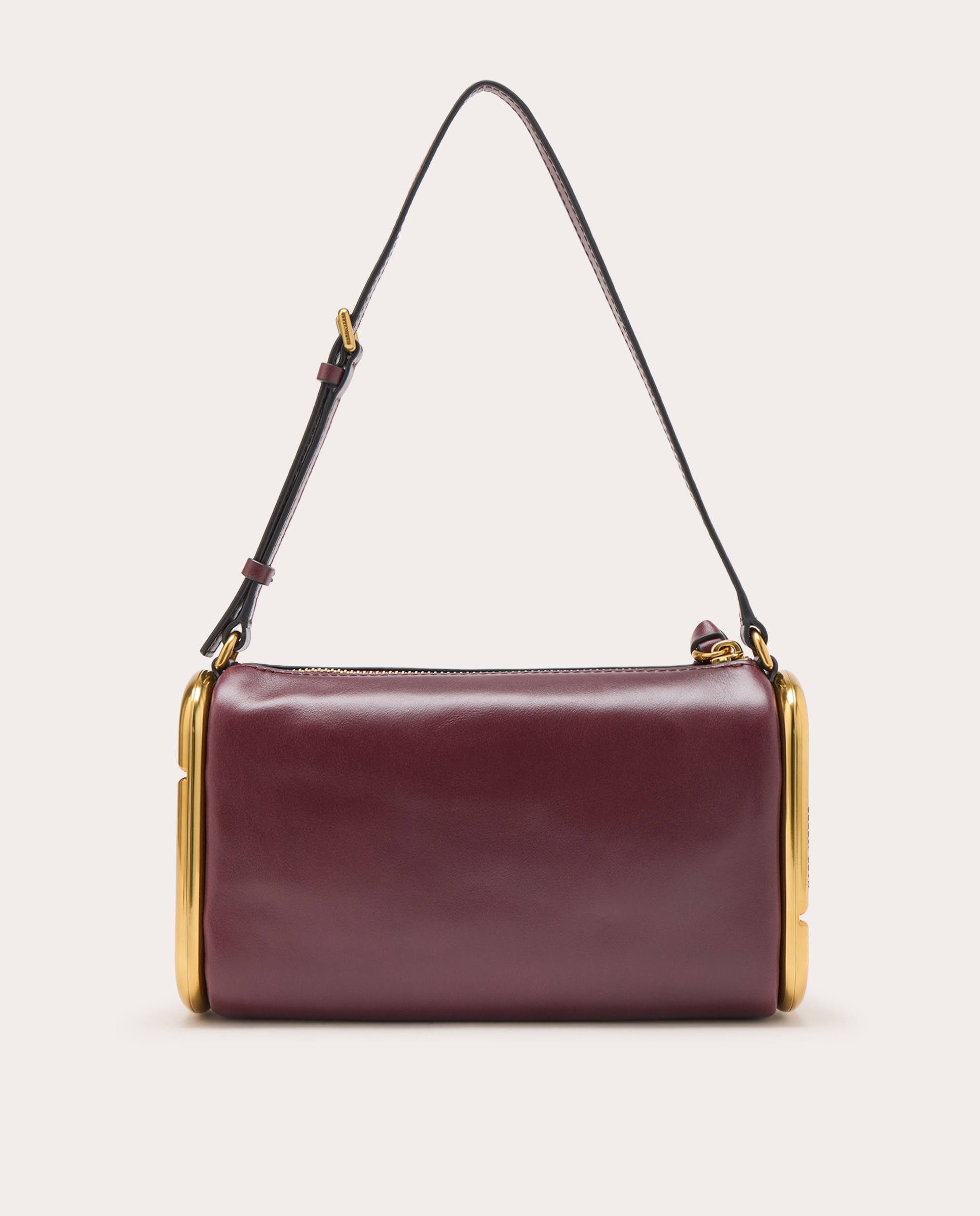 Imagen 2 de Bolso Scene Shoulder pequeño de piel - Burdeos Burdeos