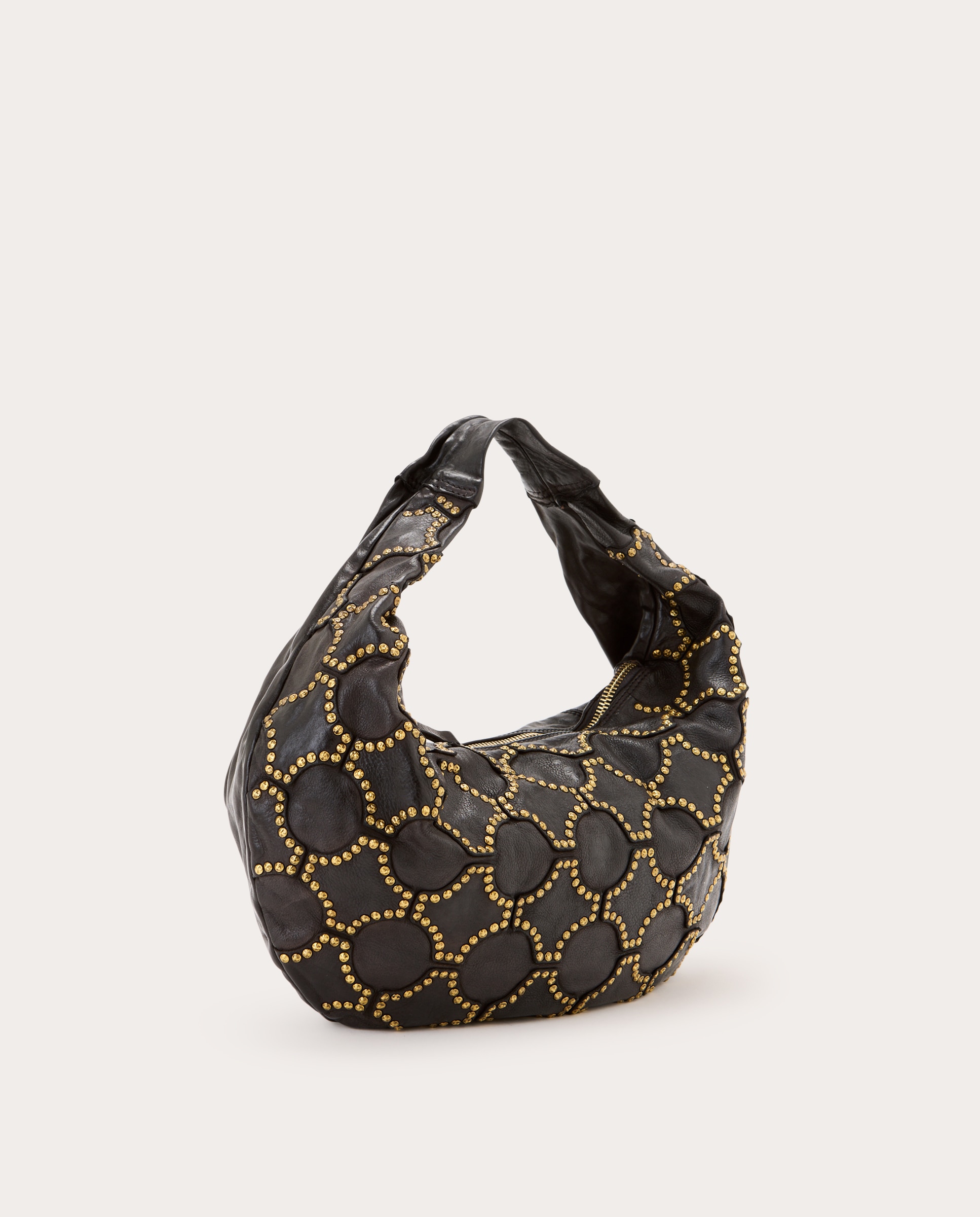 Imagen 3 de Bolso shoulder Marisa de piel - Negro Negro