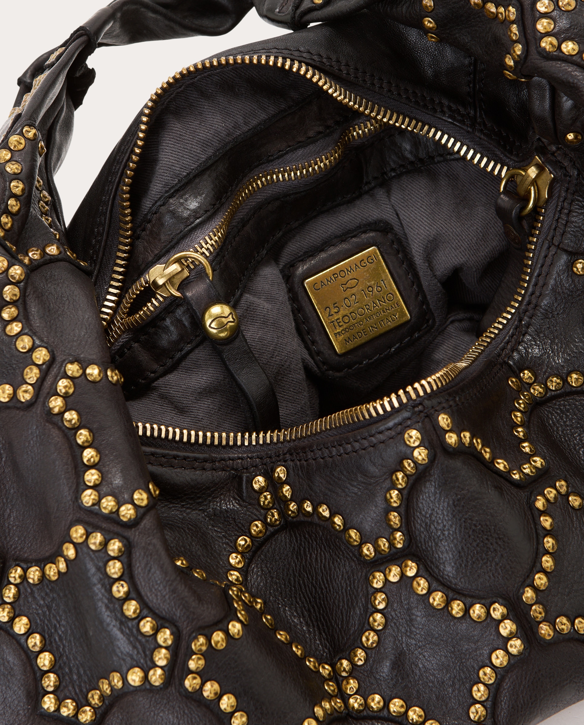 Imagen 5 de Bolso shoulder Marisa de piel - Negro Negro