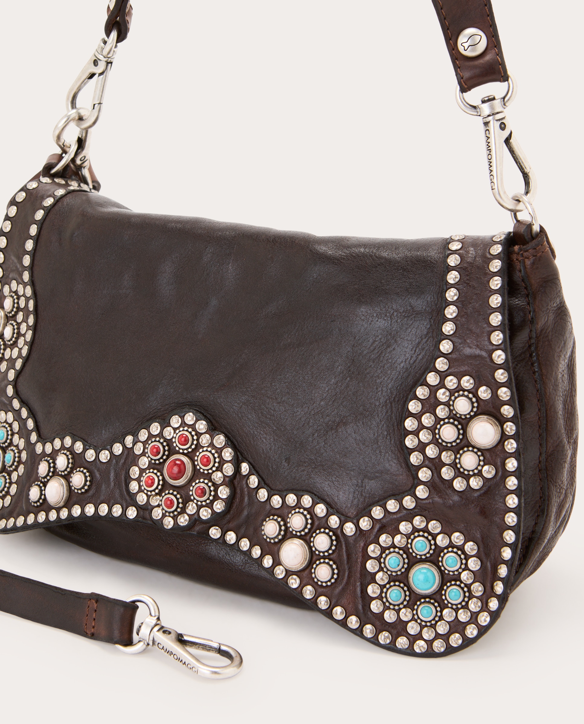 Imagen 4 de Bolso shoulder San Giuliano de piel - Negro Negro