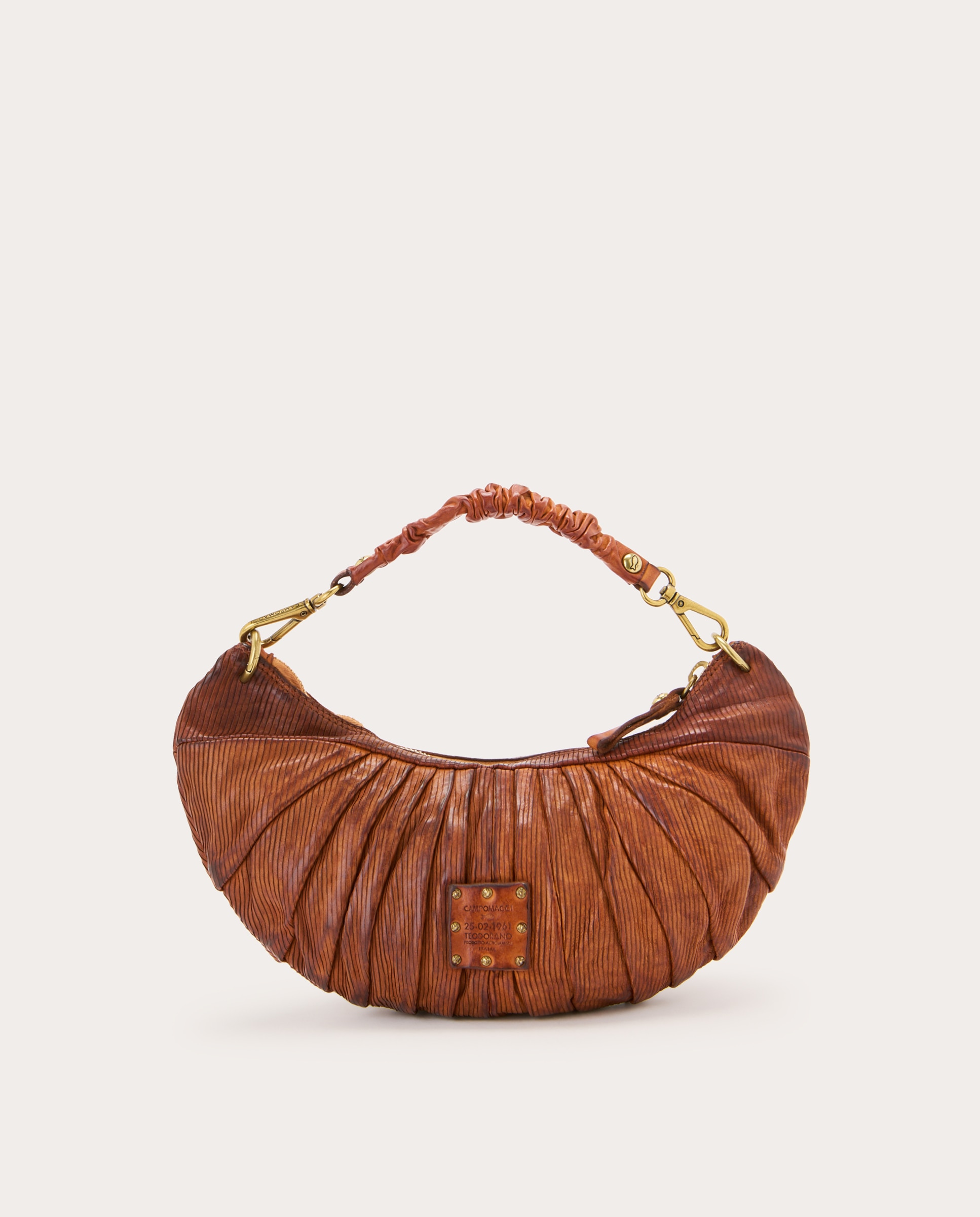 Imagen 2 de Bolso de hombro Luna de piel - Marrón claro Marrón claro