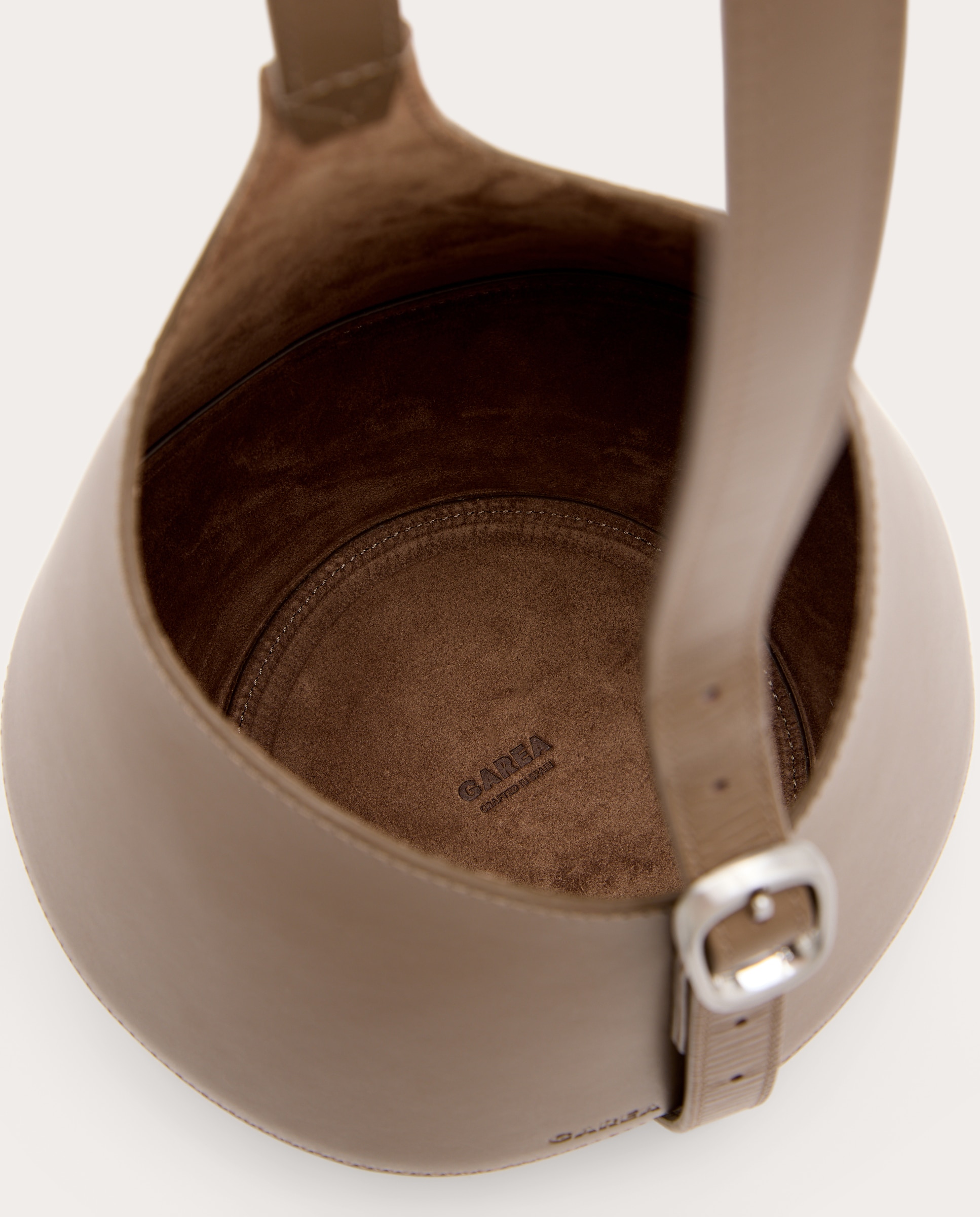 Bolso de hombro Lerna de piel - Topo Topo-4